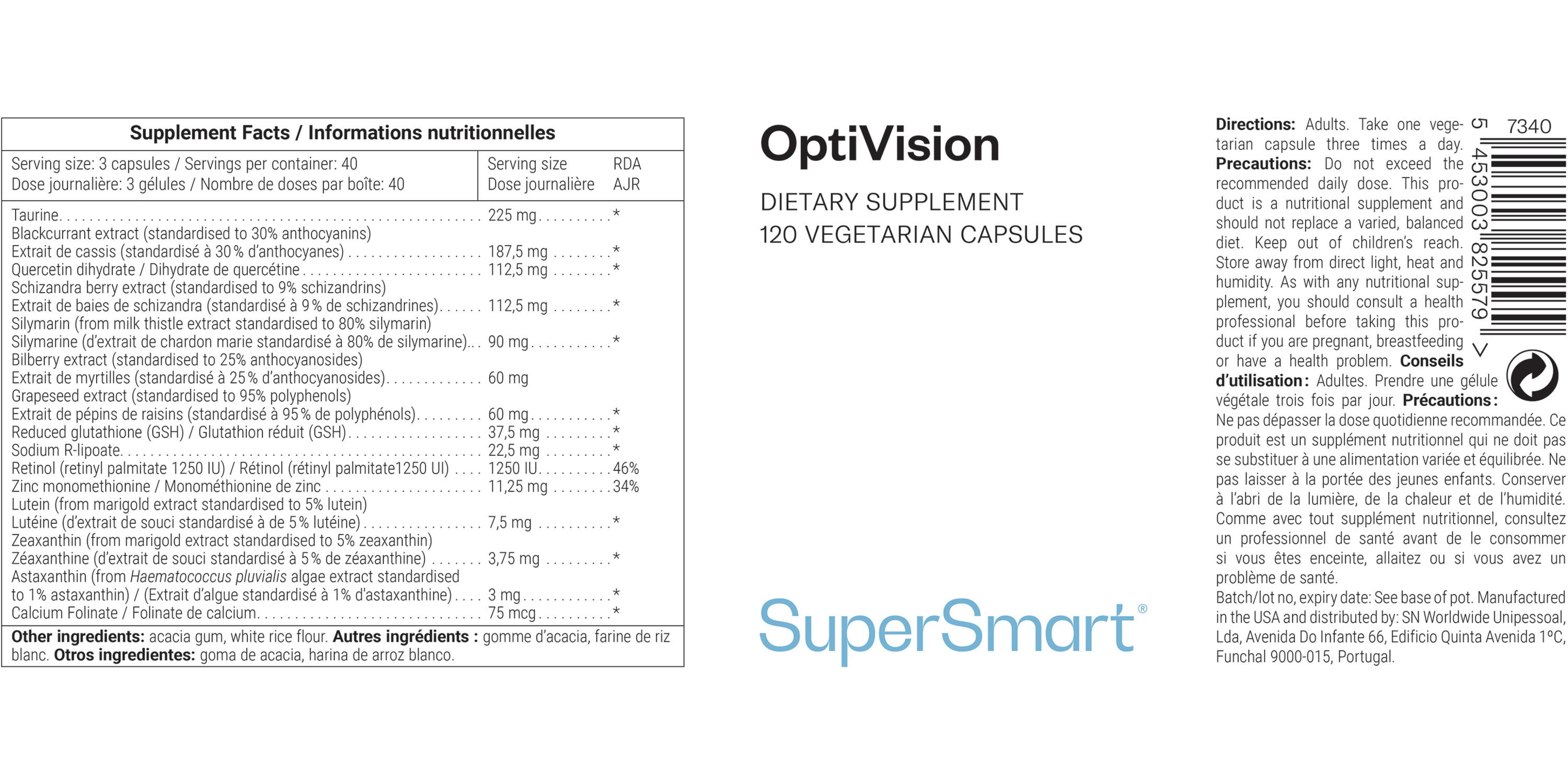 Optivision Supplement