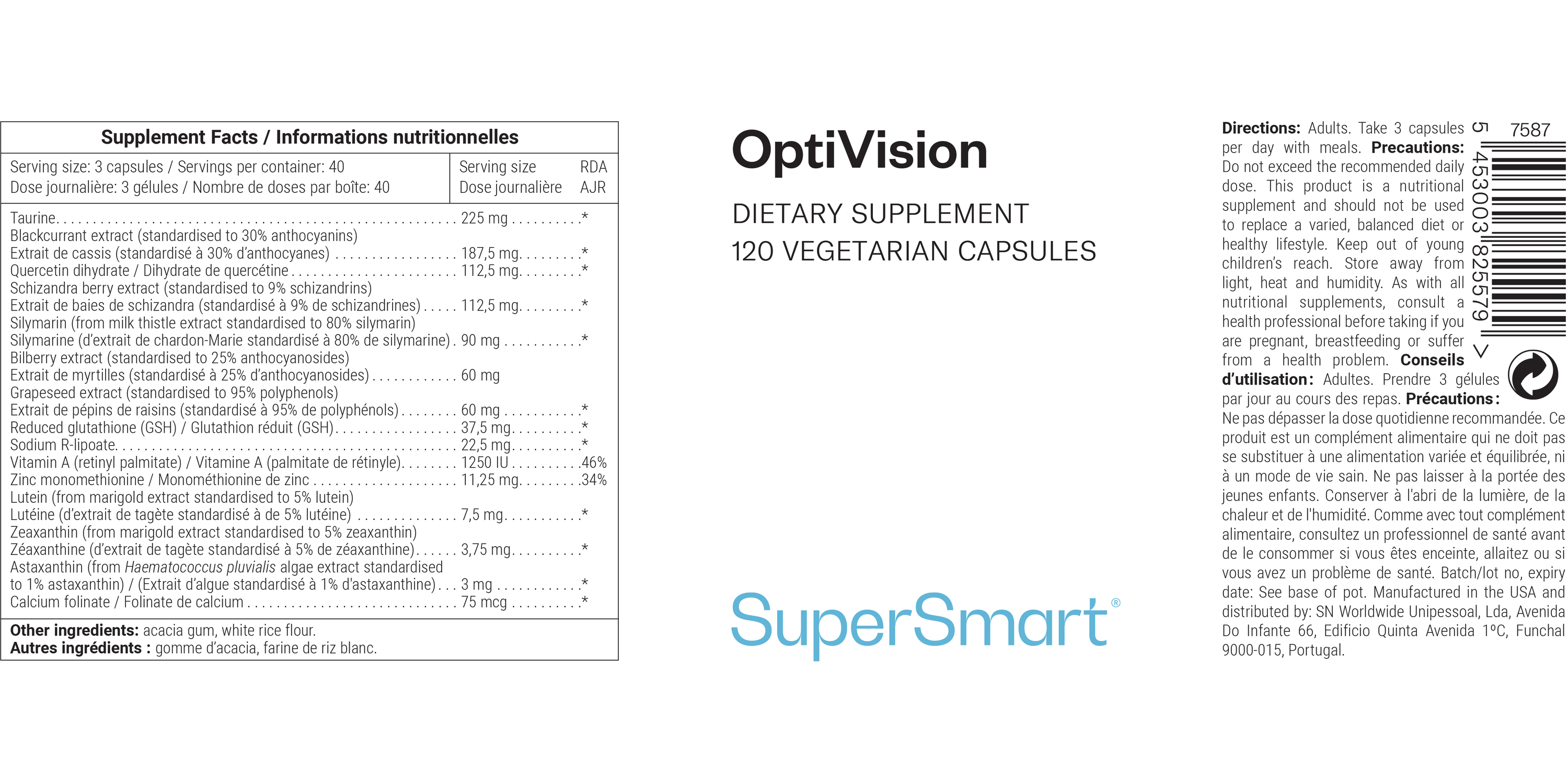 Optivision Supplement