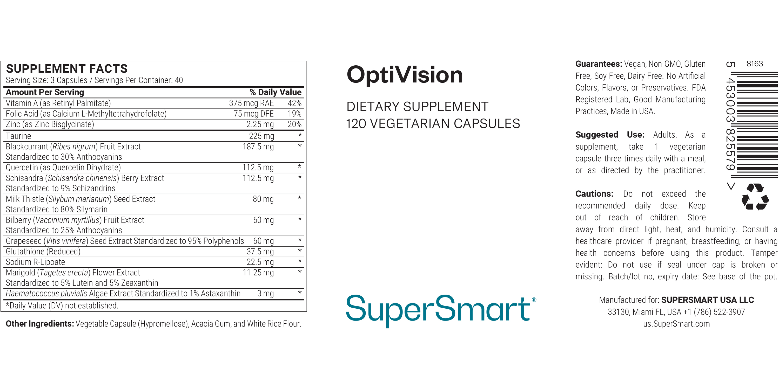 Optivision Supplement