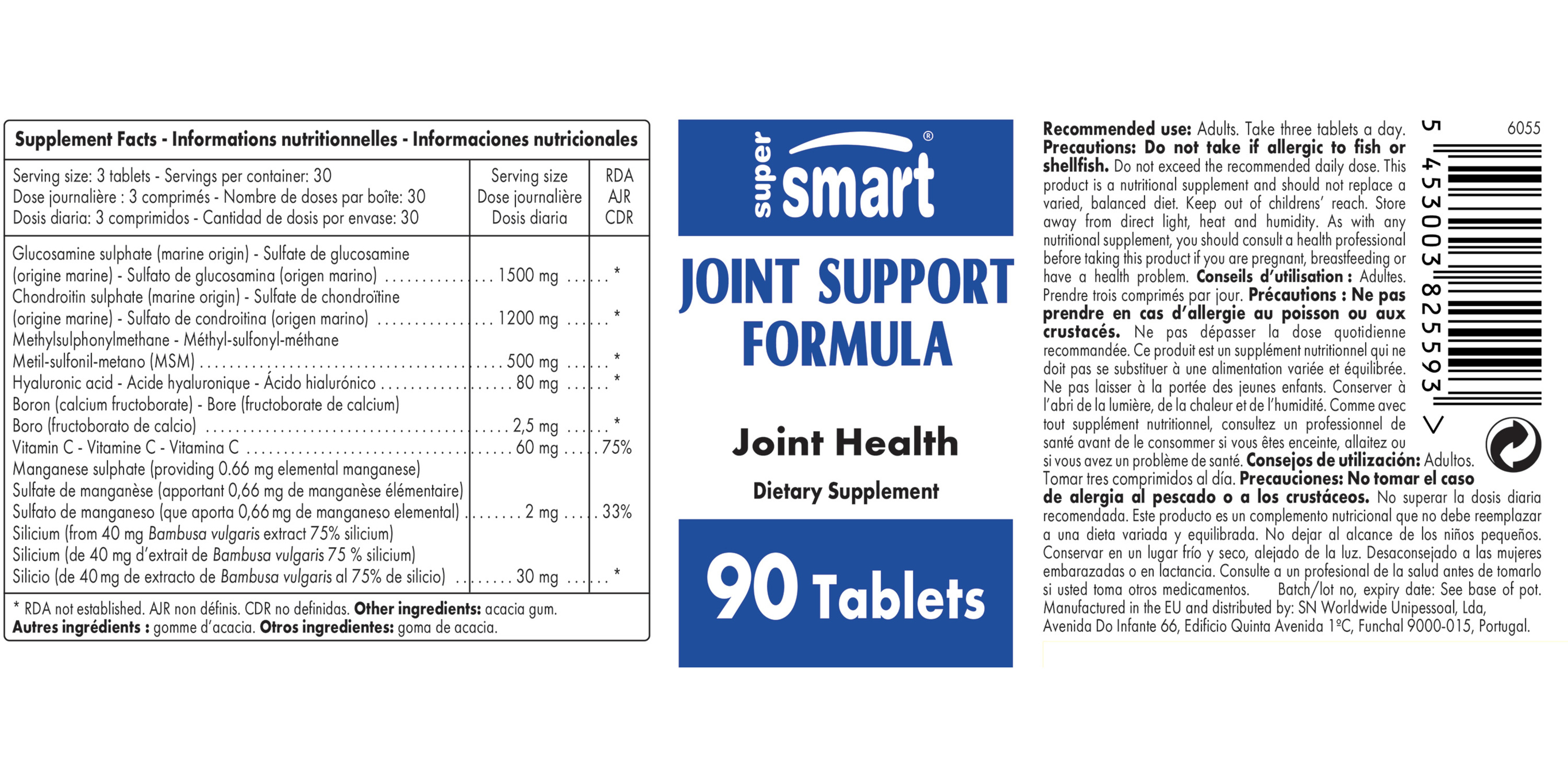 Joint Support Formula 