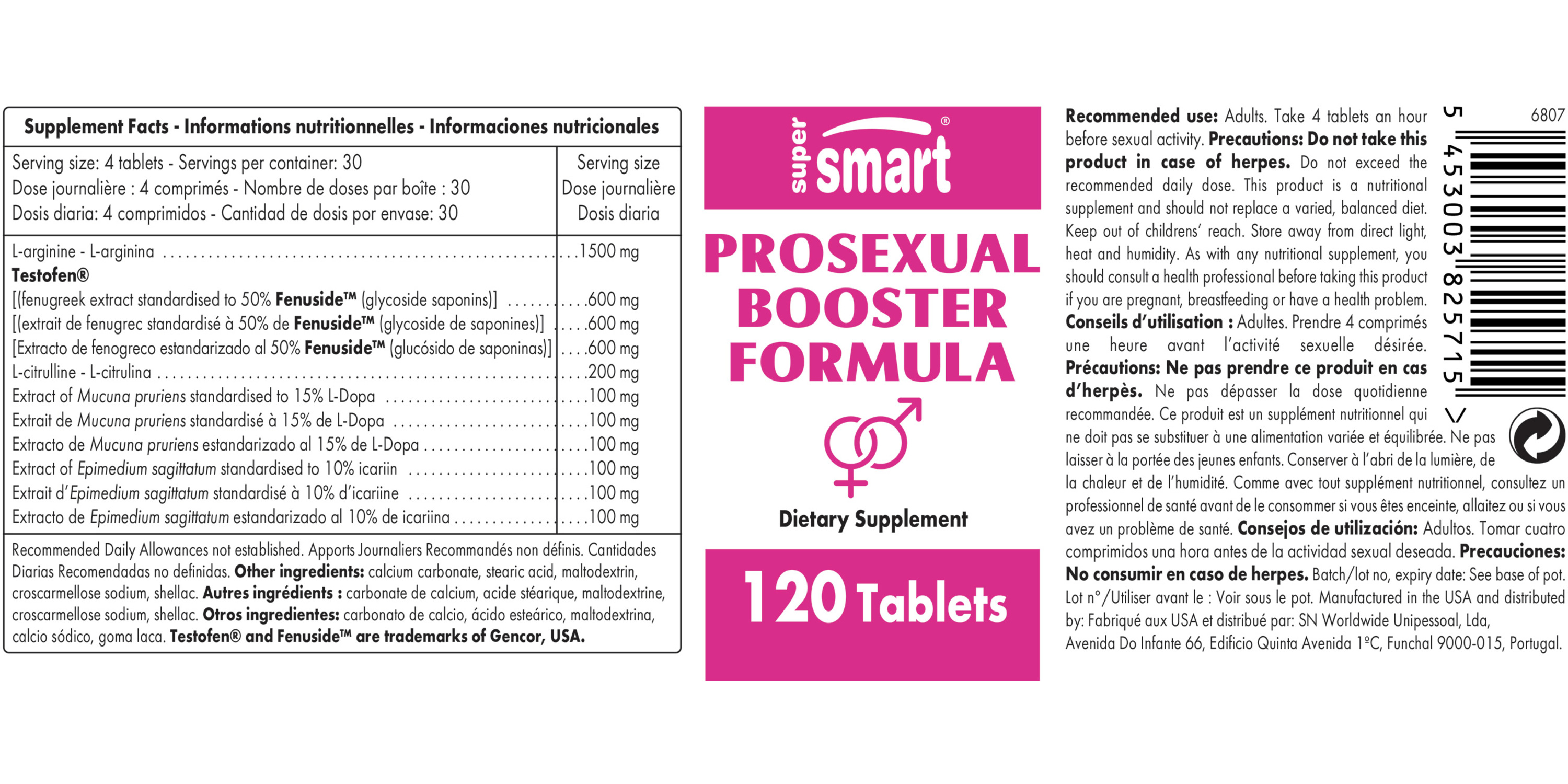 Prosexual Booster Formula