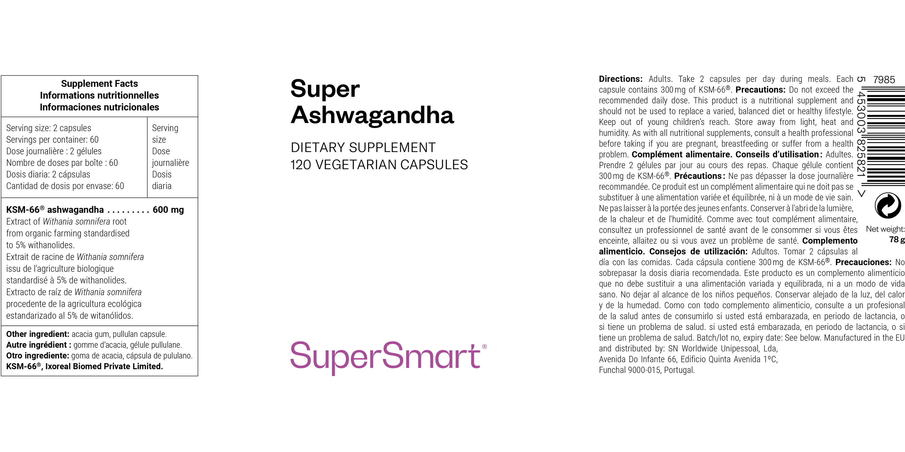 Super Ashwagandha Supplement