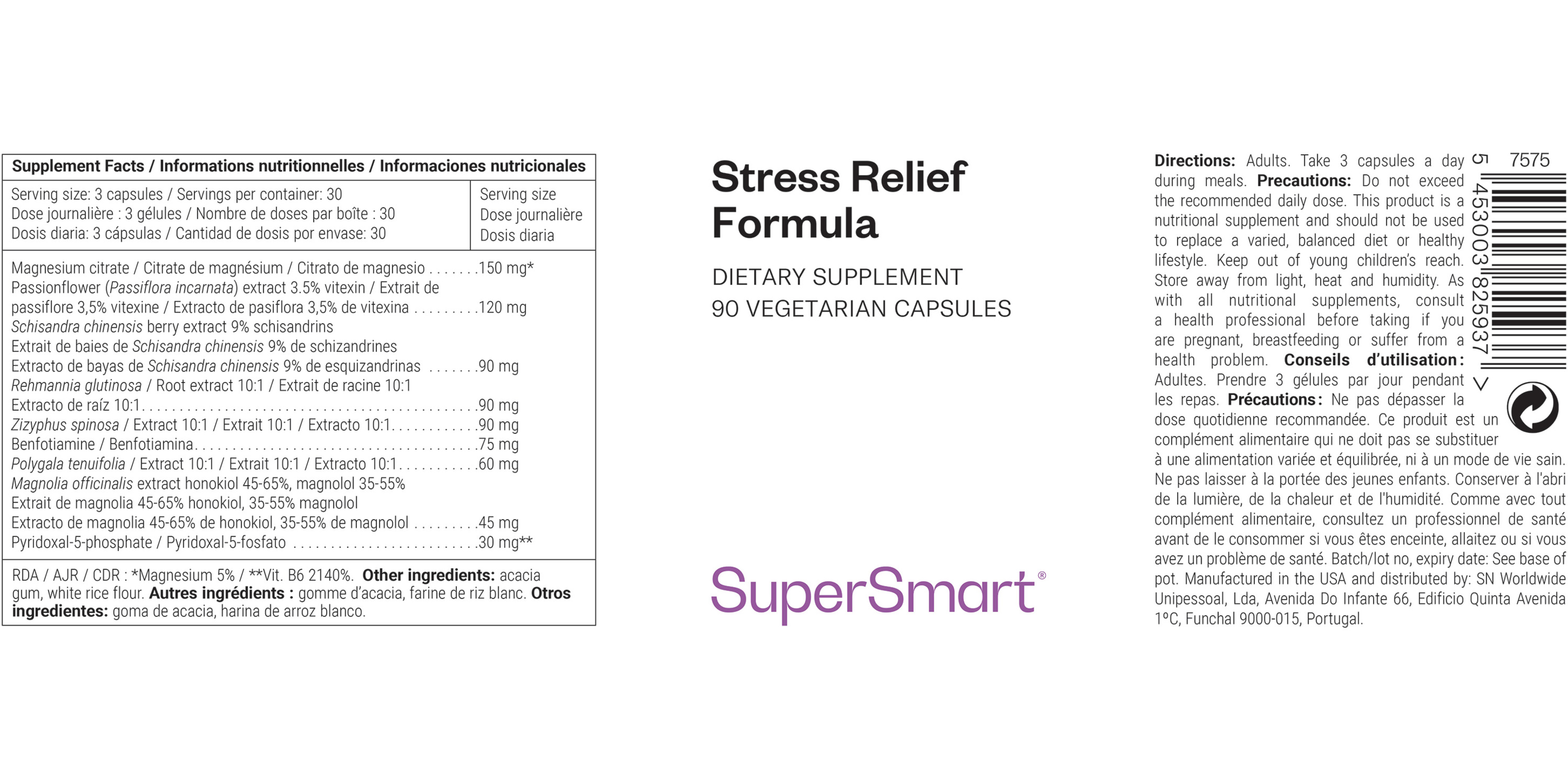 Stress Relief Formula