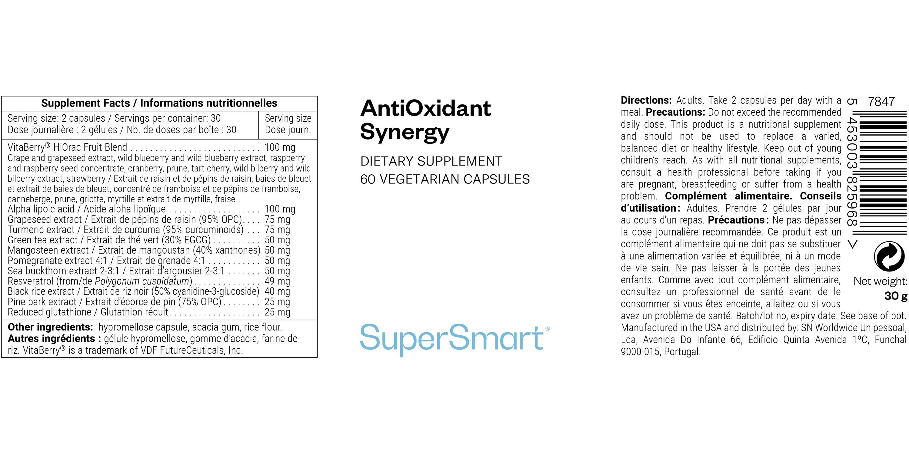 AntiOxidant Synergy