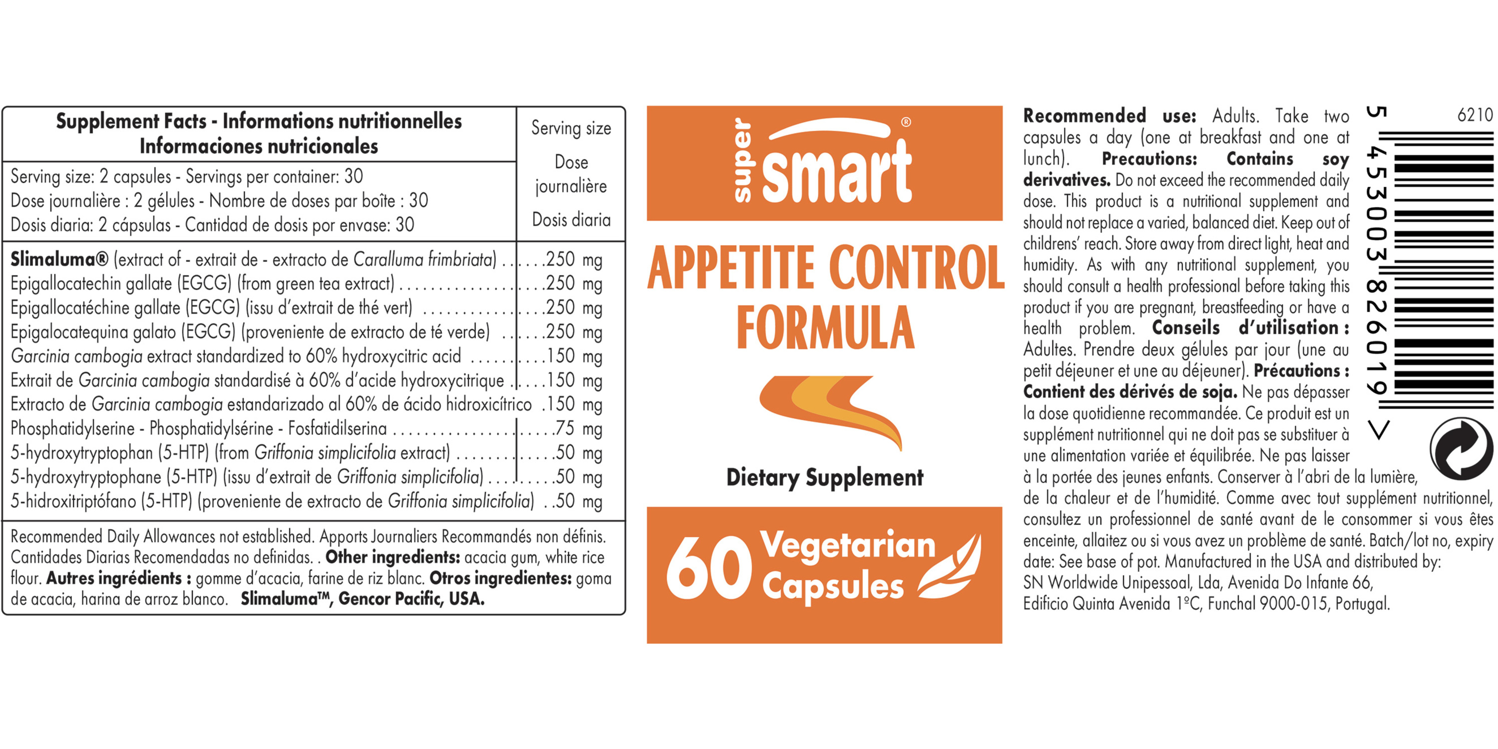 Appetite Control Formula Supplement