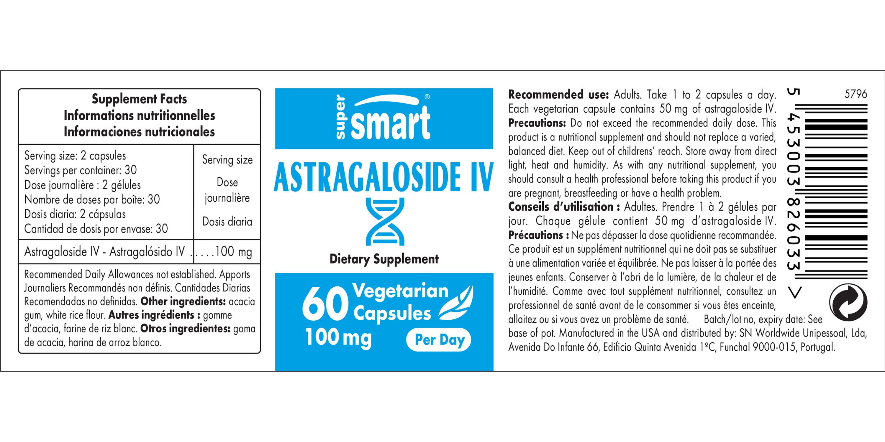 Astragaloside IV Supplement