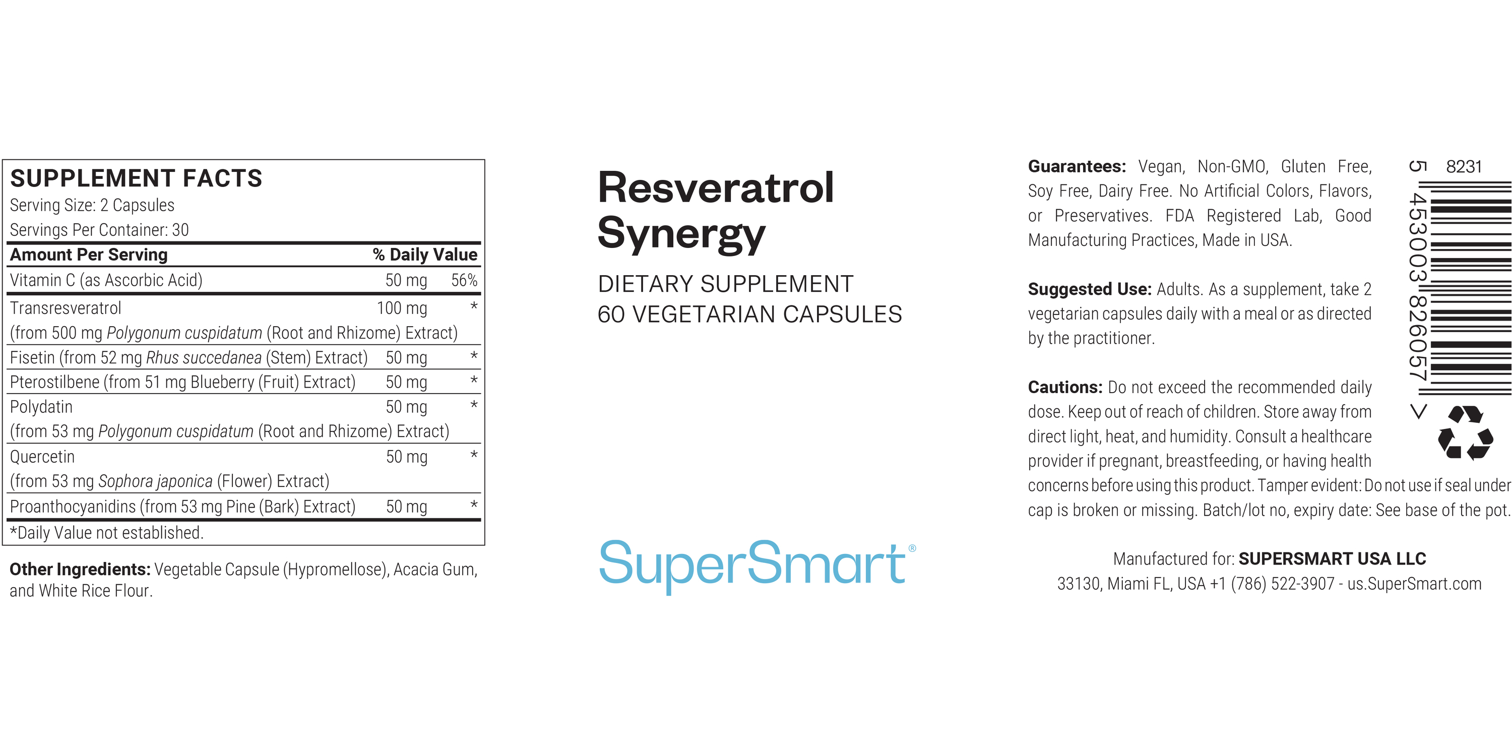 Resveratrol Synergy Formula