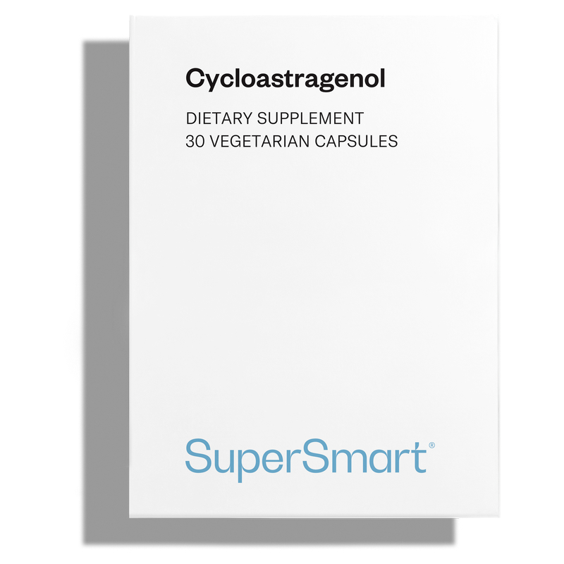 Cycloastragenol 20mg - SuperSmart | 98% Purity - DNA & Telomeres Supplement | Vegan & Gluten Free - 30 Vegetarian Capsules