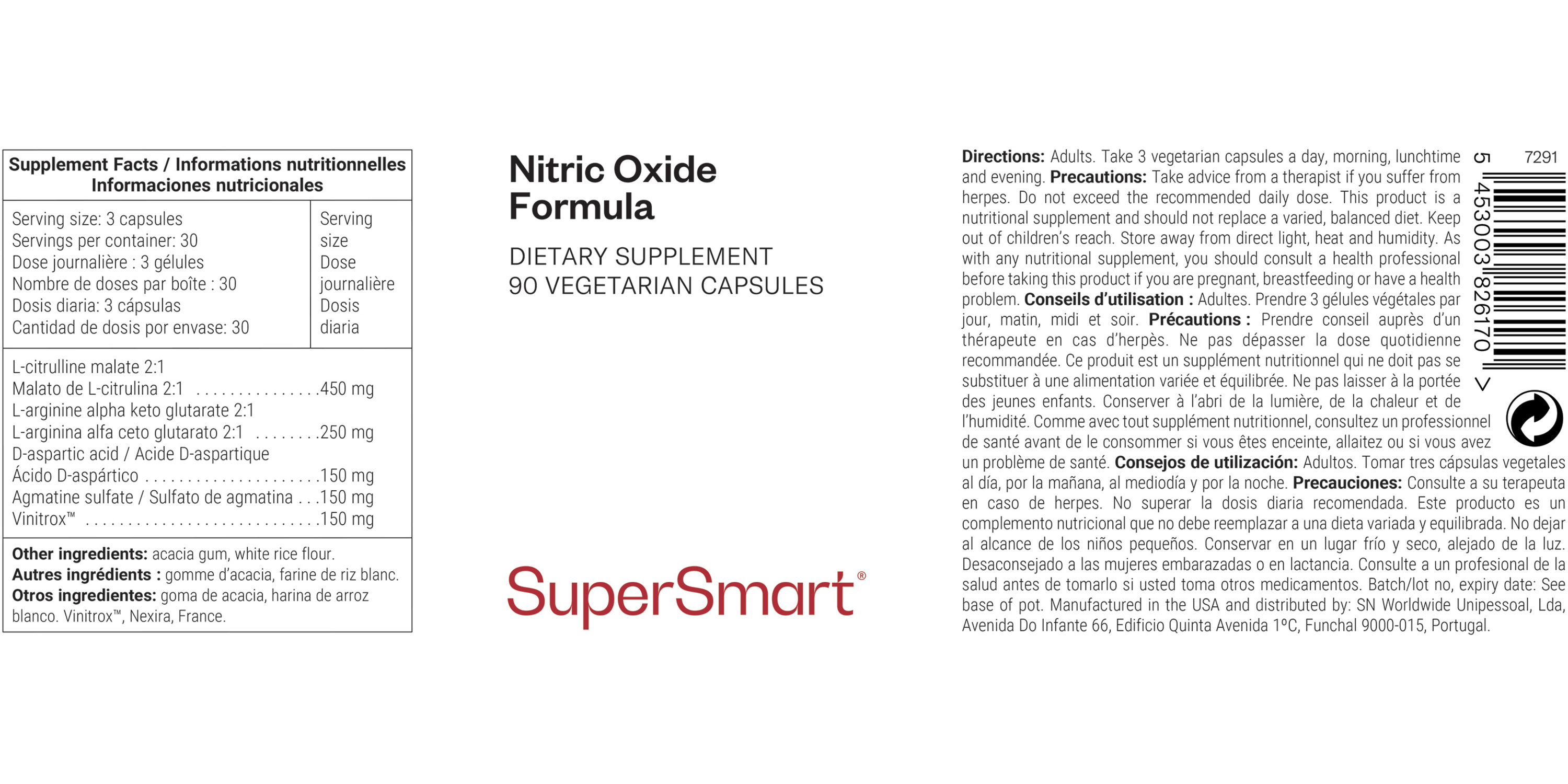 Nitric Oxide Formula