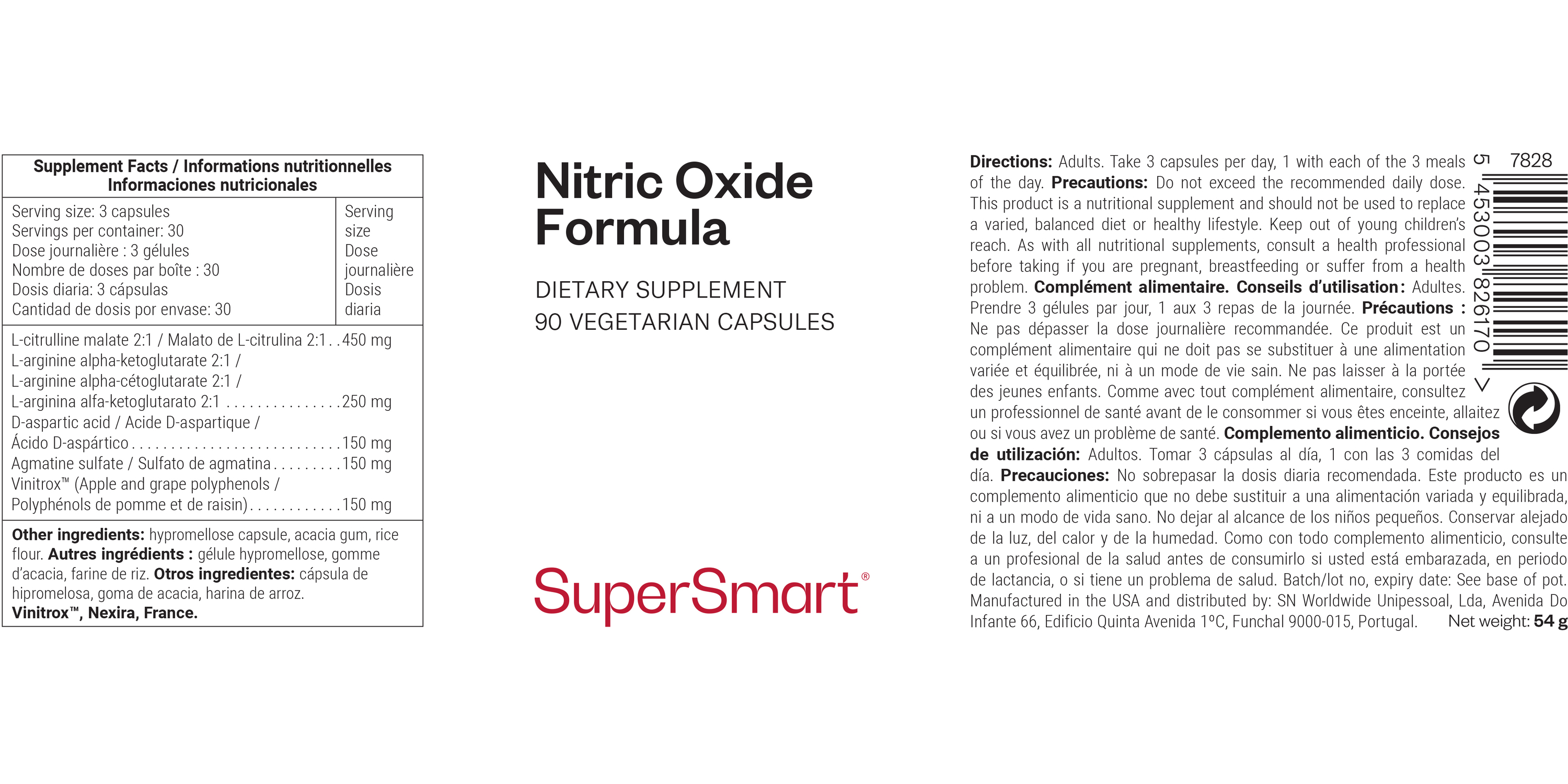 Nitric Oxide Formula