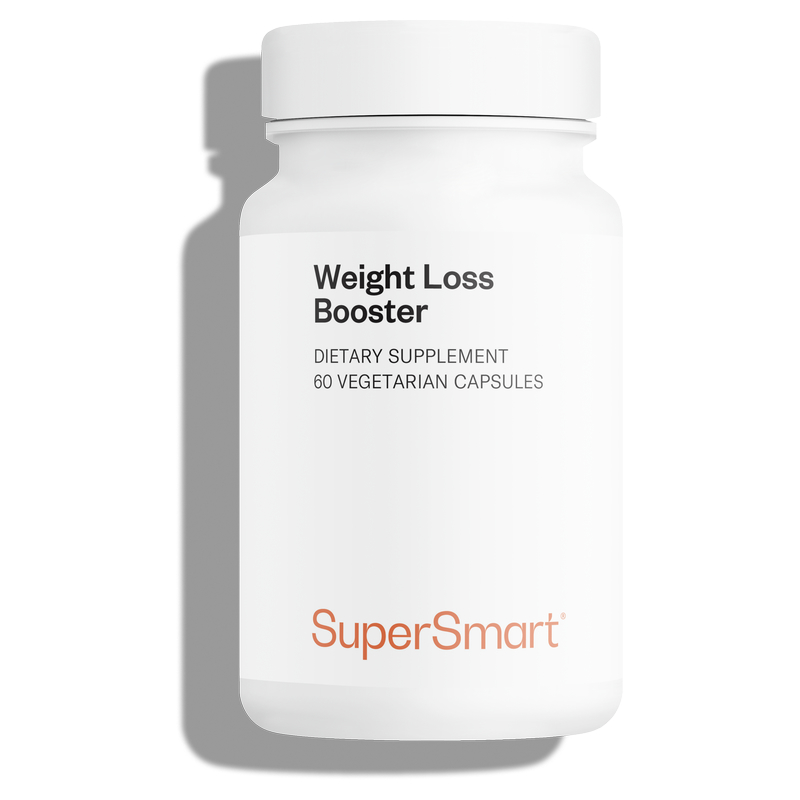 Weight Loss Booster , GMO & Gluten Free , Promote Satiety , 60 Vegetarian Capsules - SuperSmart