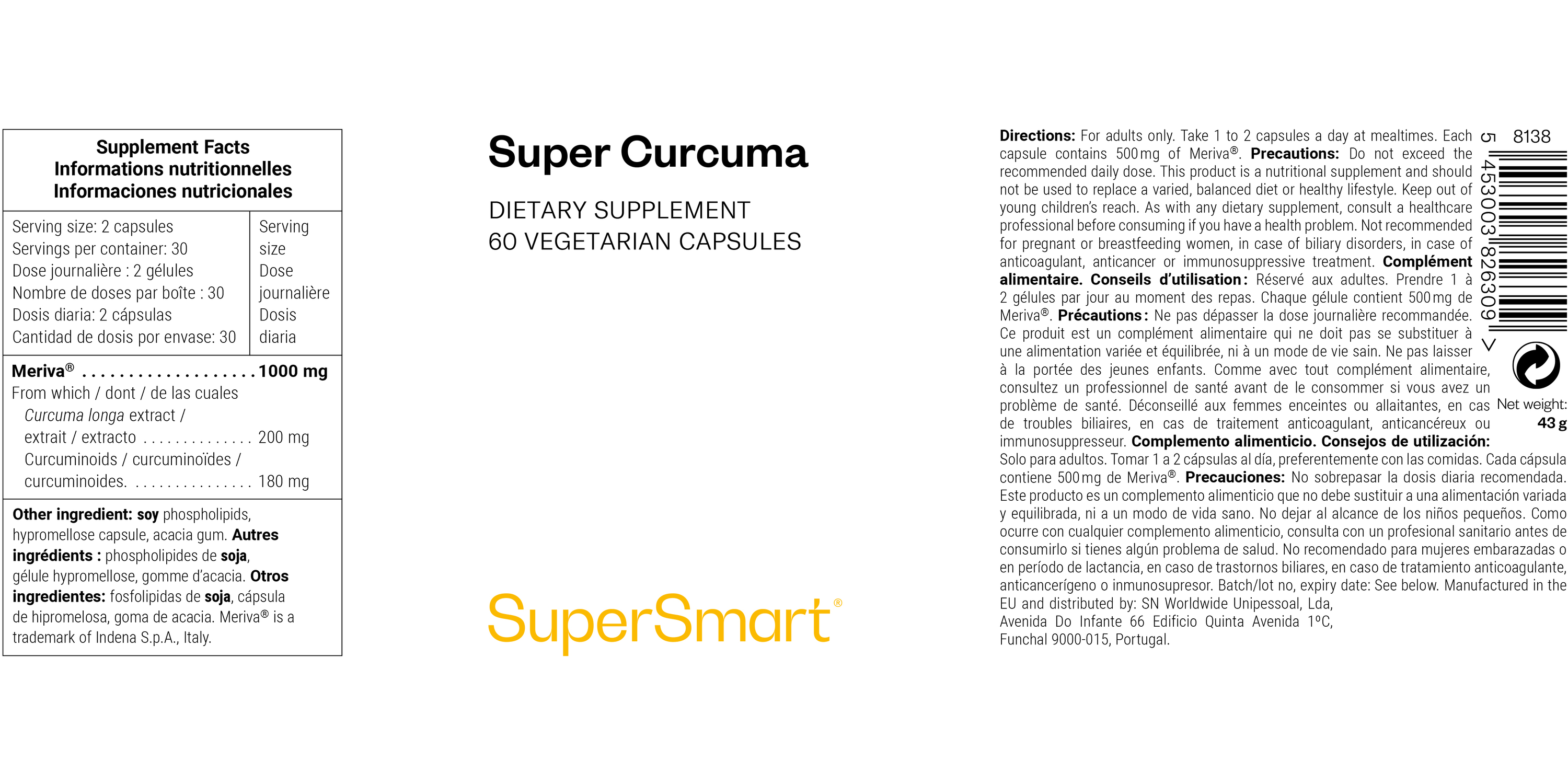 Super Curcuma Supplement