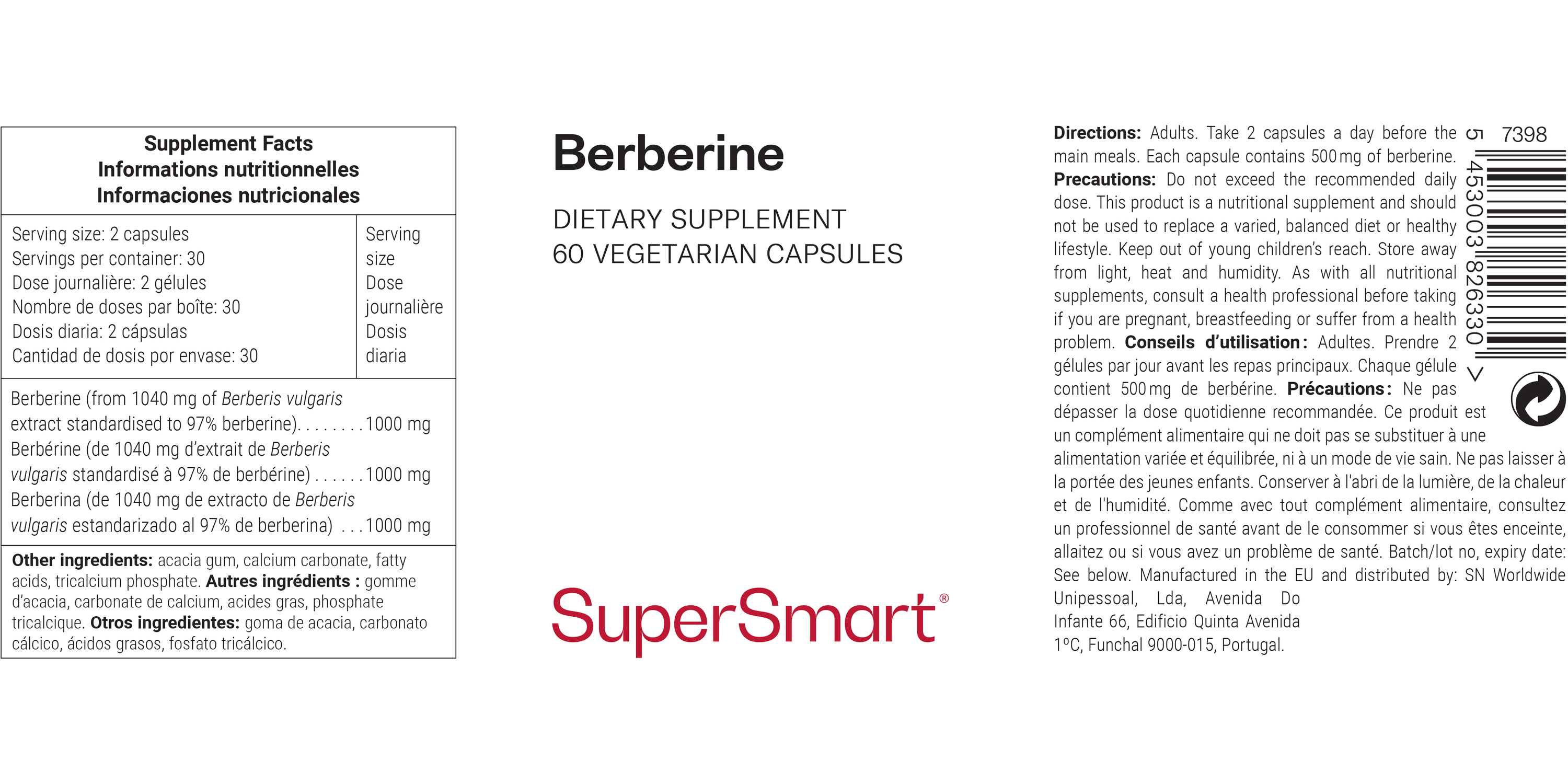 Berberine Supplement