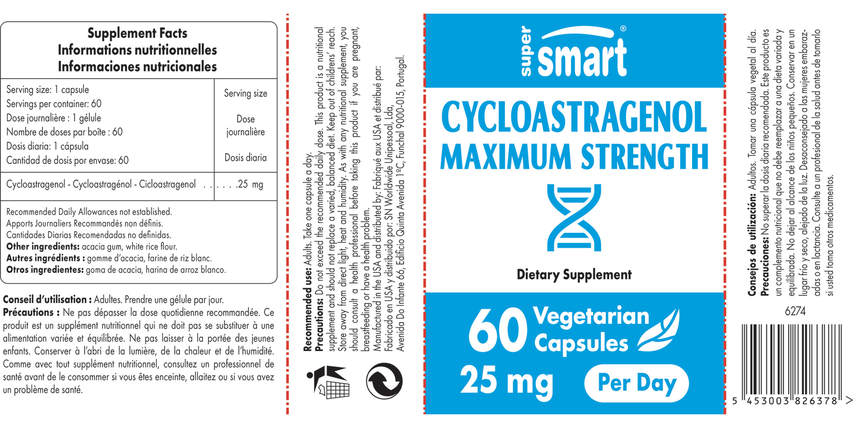 CycloAstragenol Maximum Strength Supplement