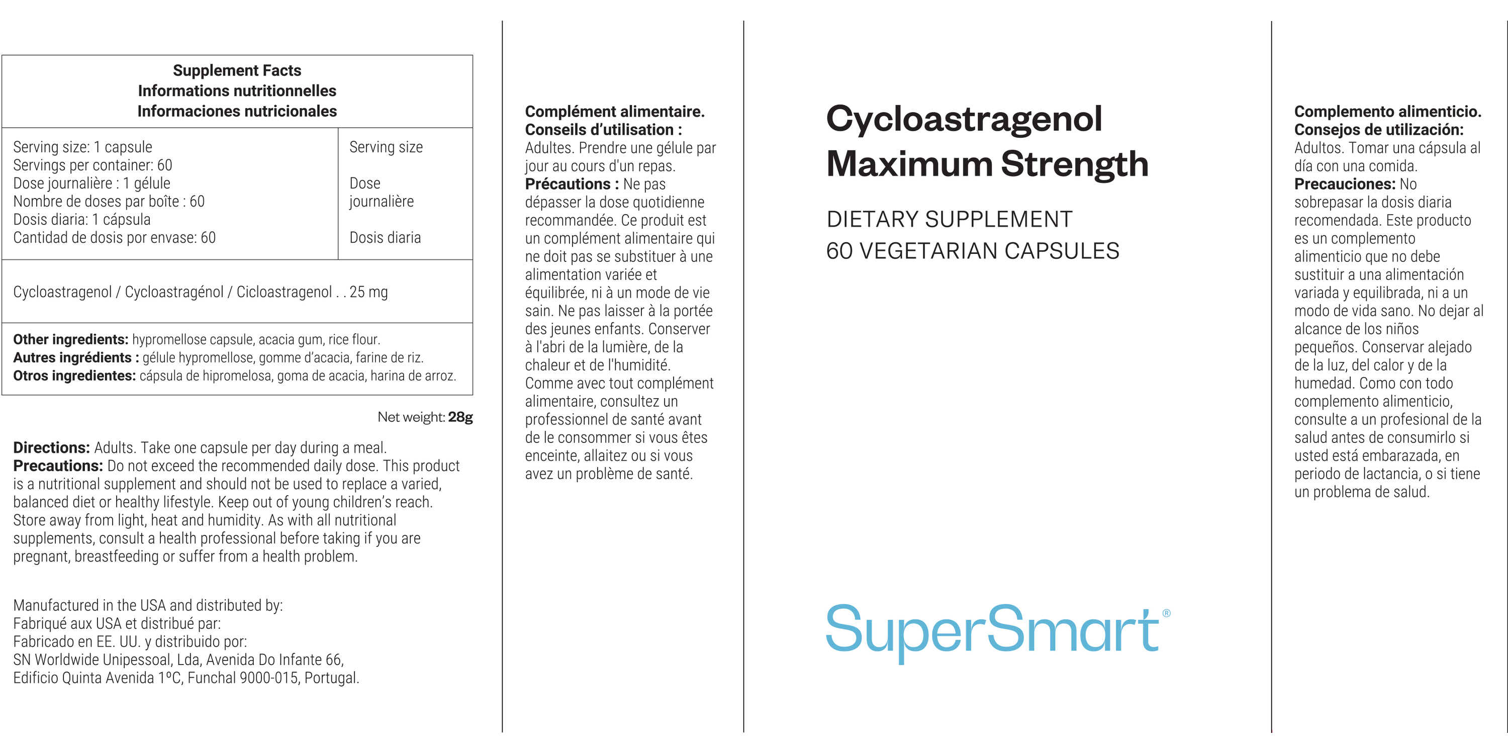 Cycloastragenol Maximum Strength 98%