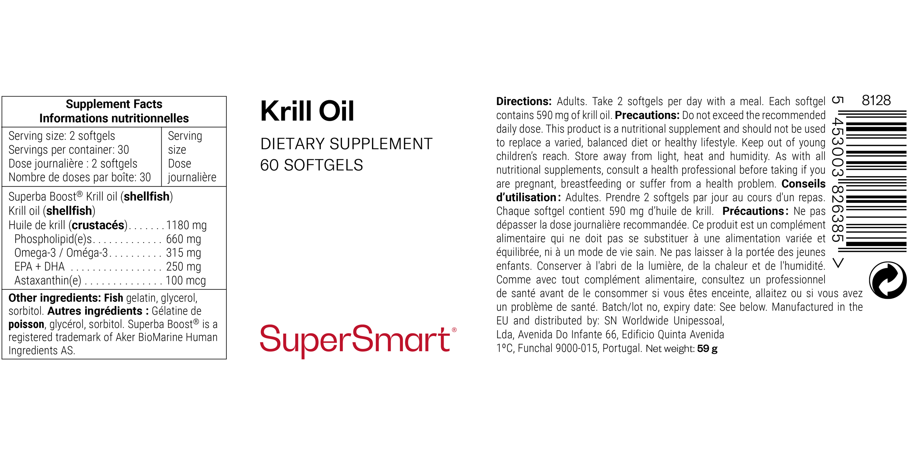その他 KRILL OIL Antarctic Krill Oil: Best Krill Oil Supplement for Premium Quality