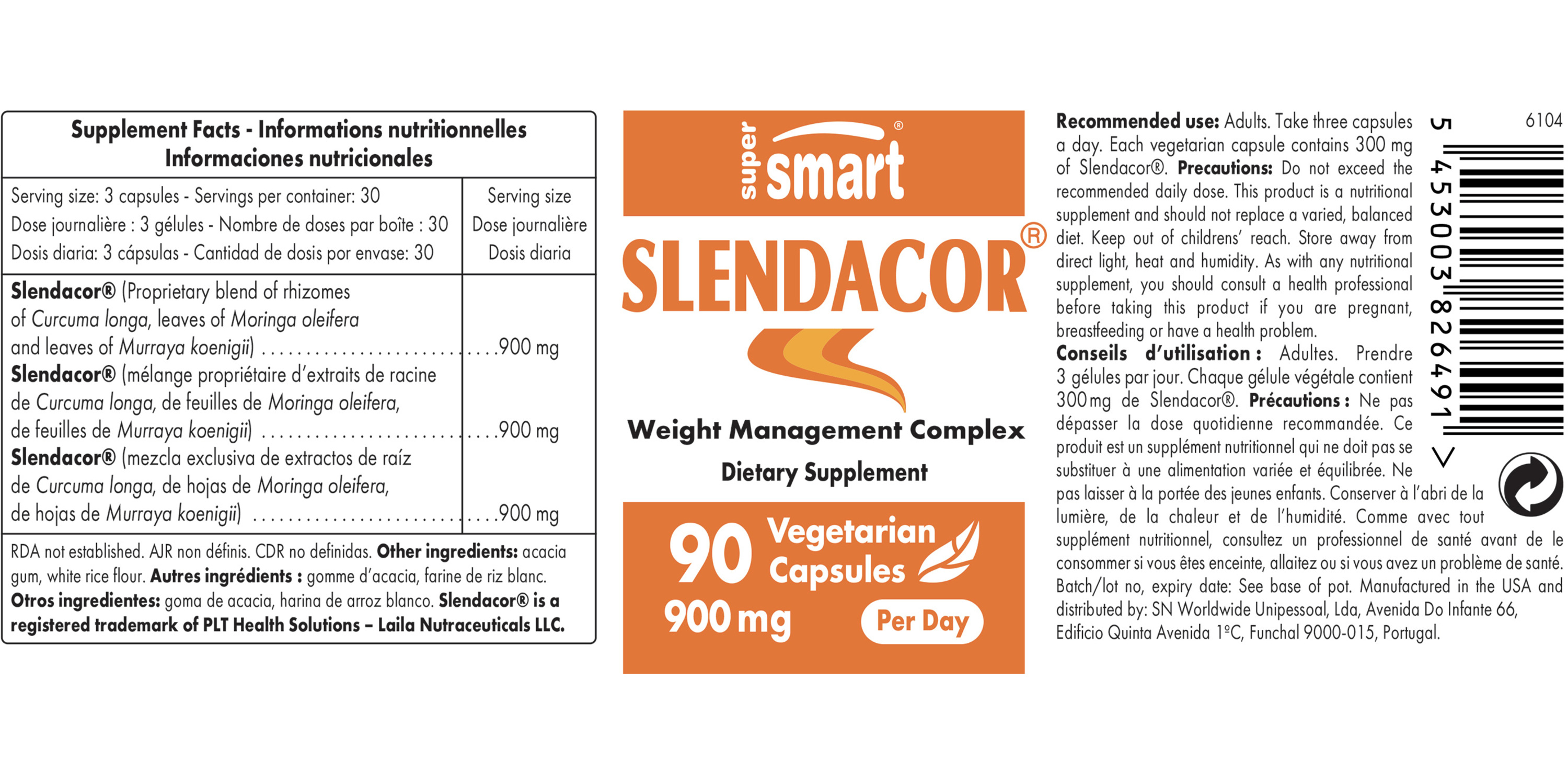 Slendacor® Supplement