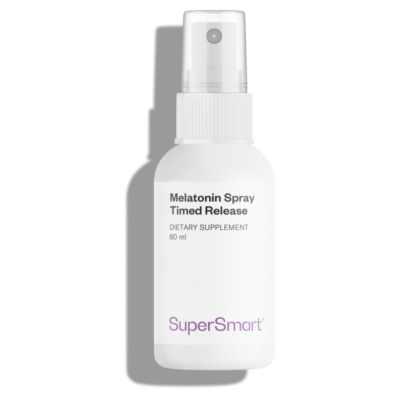 Melatonin Spray 1 Mg , Made In USA , GMO & Gluten Free , Best Melatonin Supplement - Immediate Absorption , 60 Ml - SuperSmart