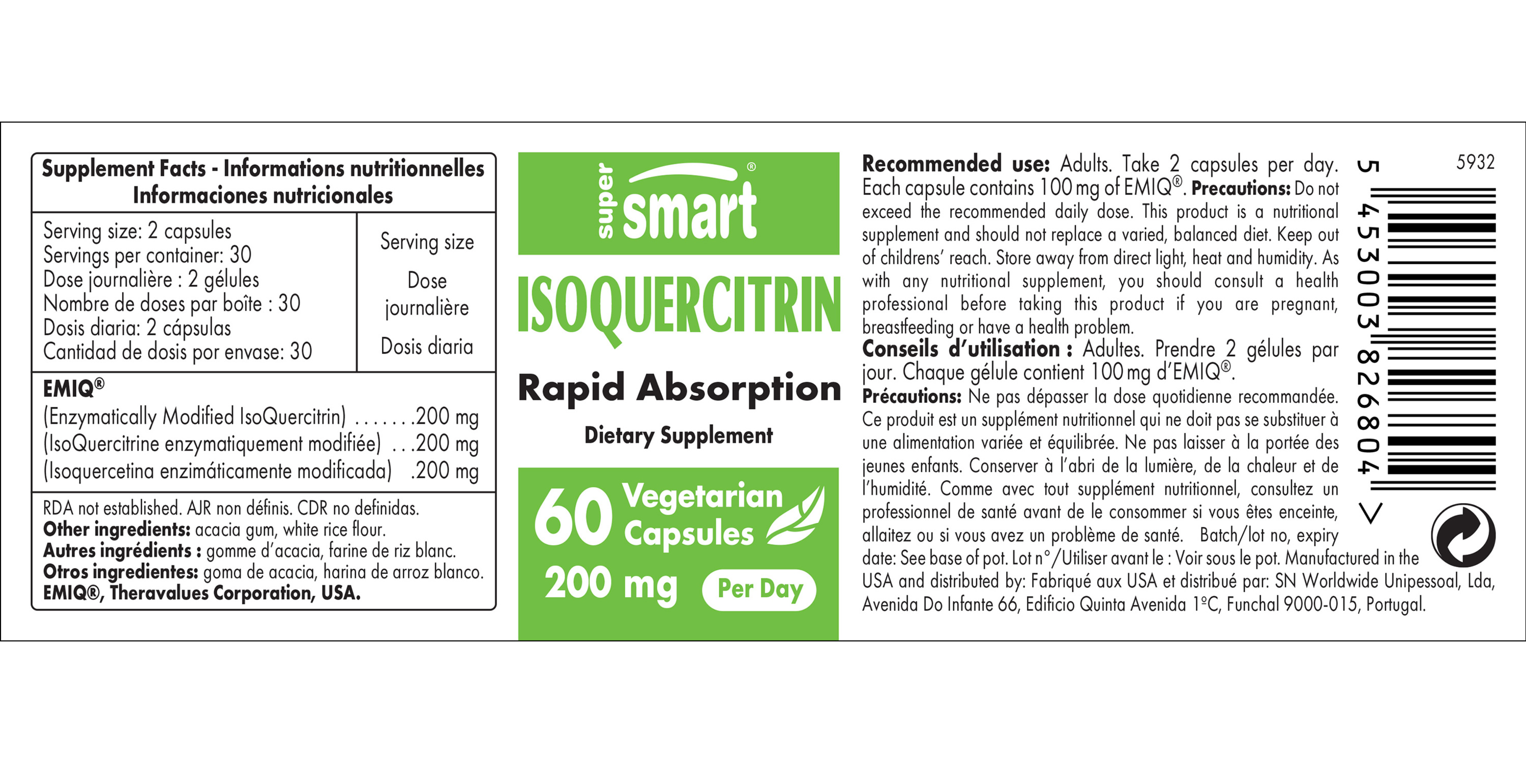 IsoQuercitrin Supplement