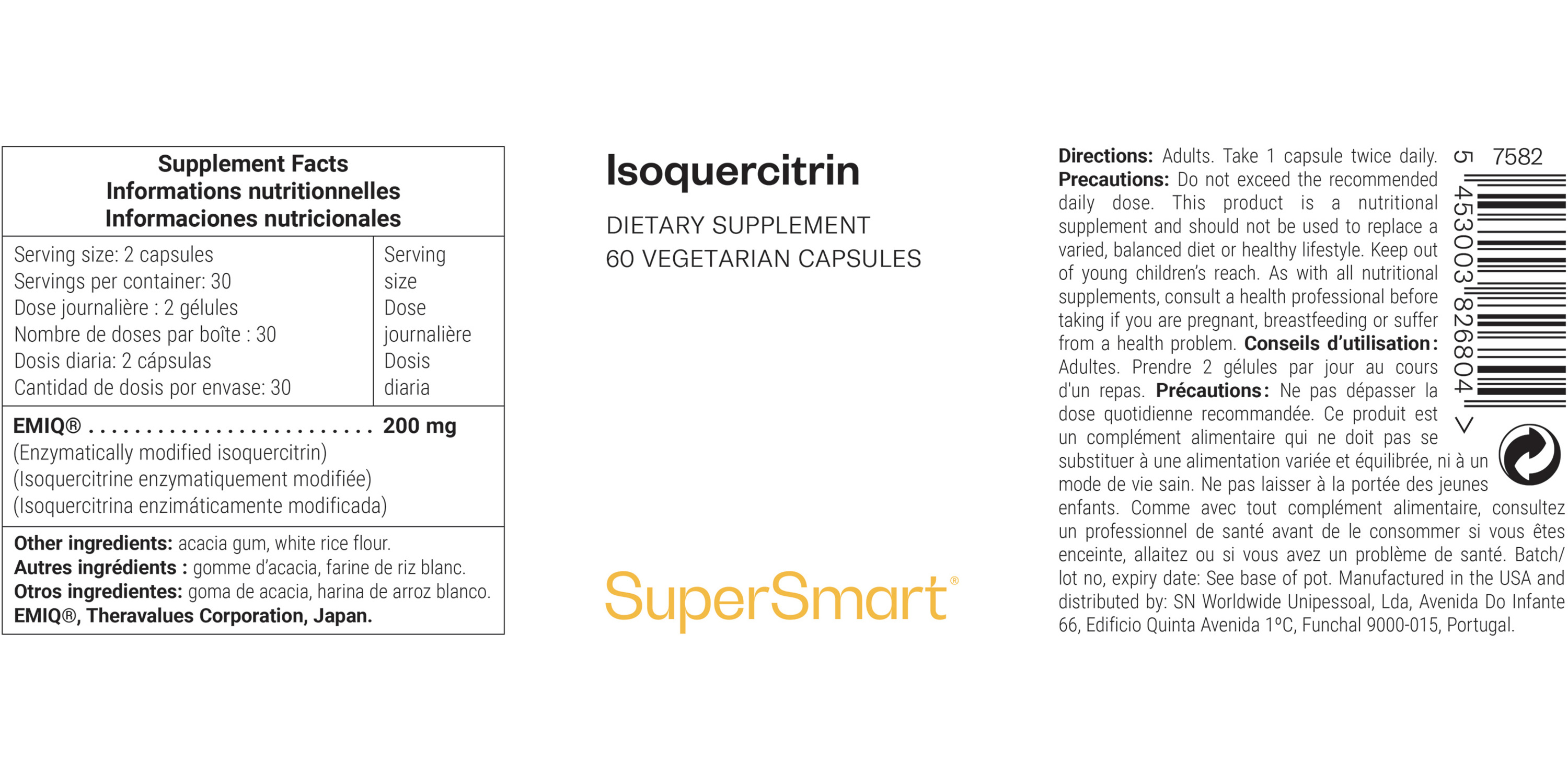Complément IsoQuercitrin