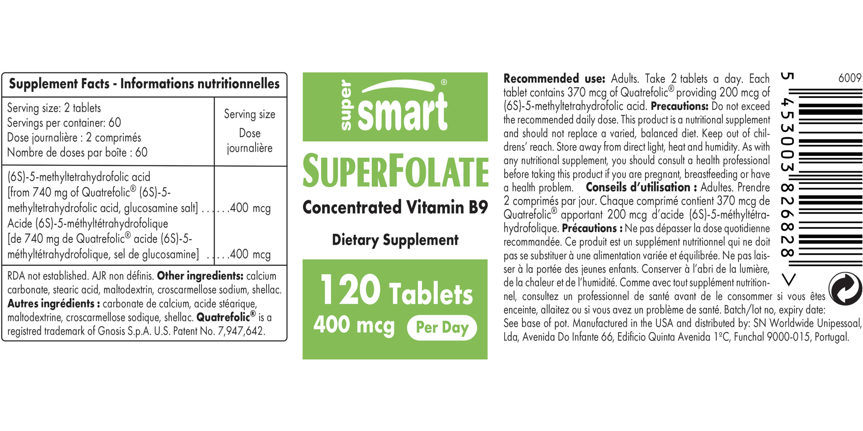 SuperFolate Supplement 