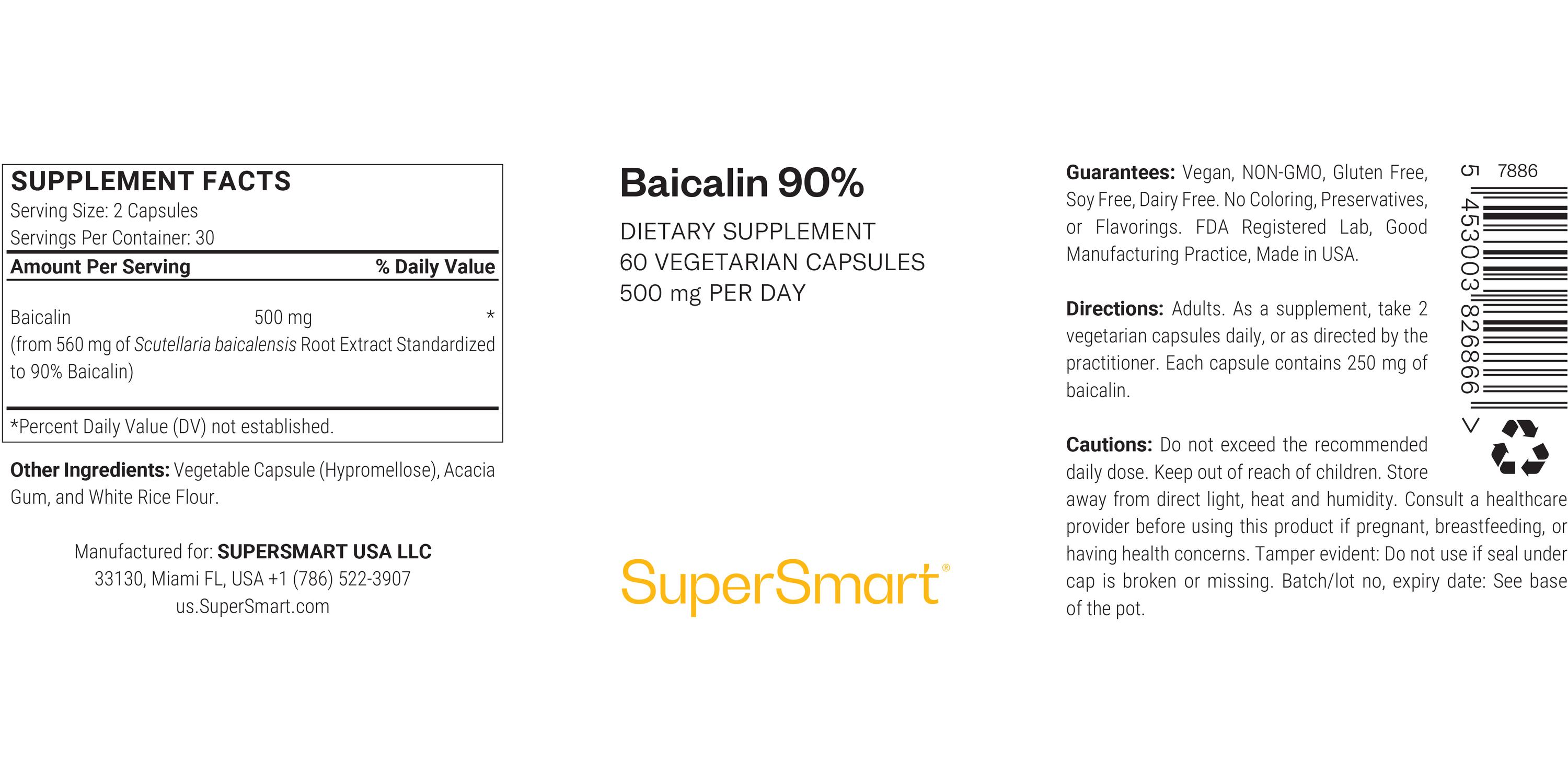 Complément Baicalin