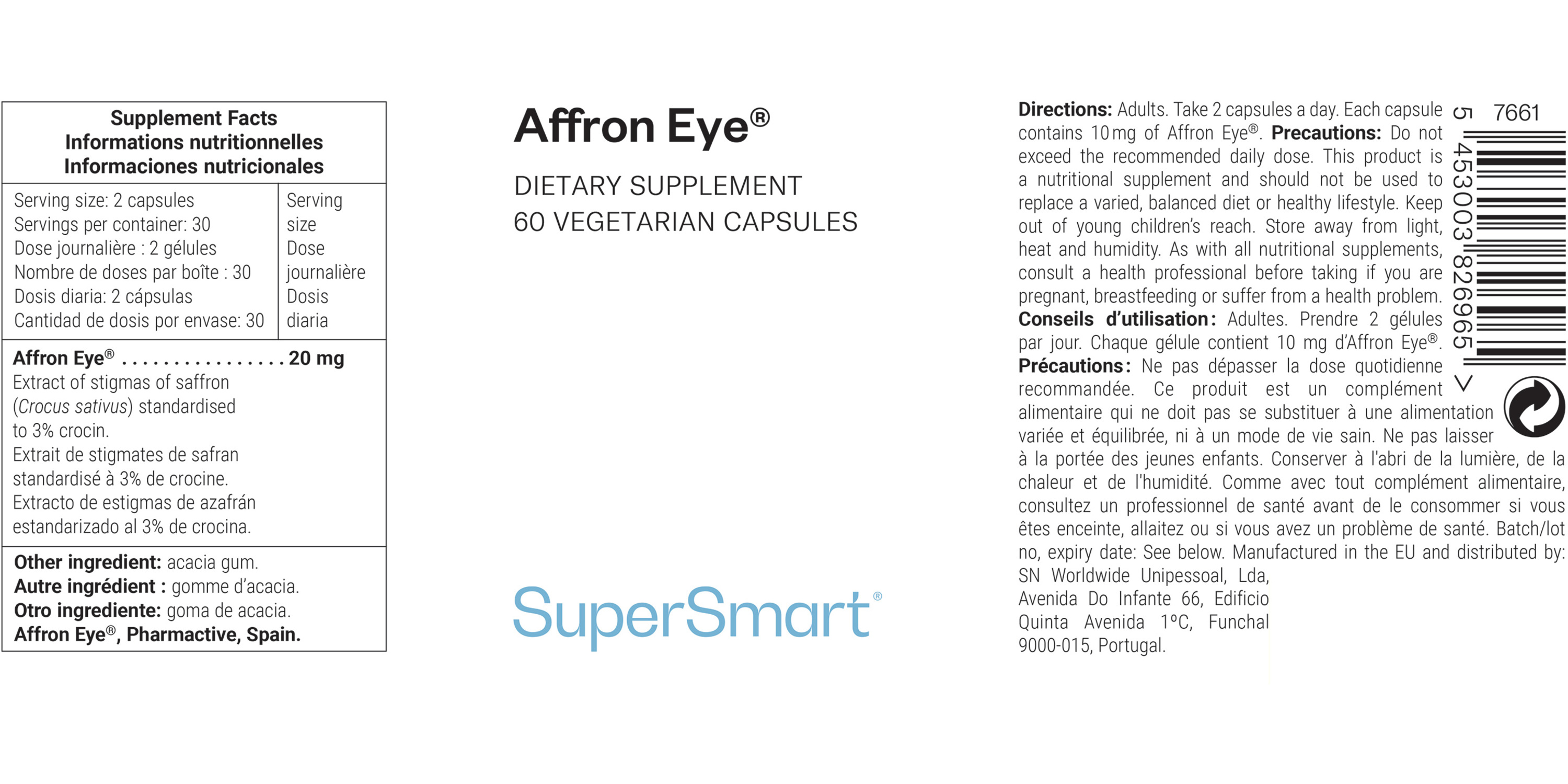 Affron Eye® Supplement