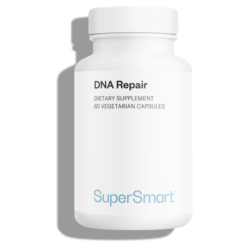 DNA Repair - SuperSmart | Advanced Formula - with AC-11, SGS, SOD Gliadins Complex | Gluten Free - 60 Vegetarian Capsules