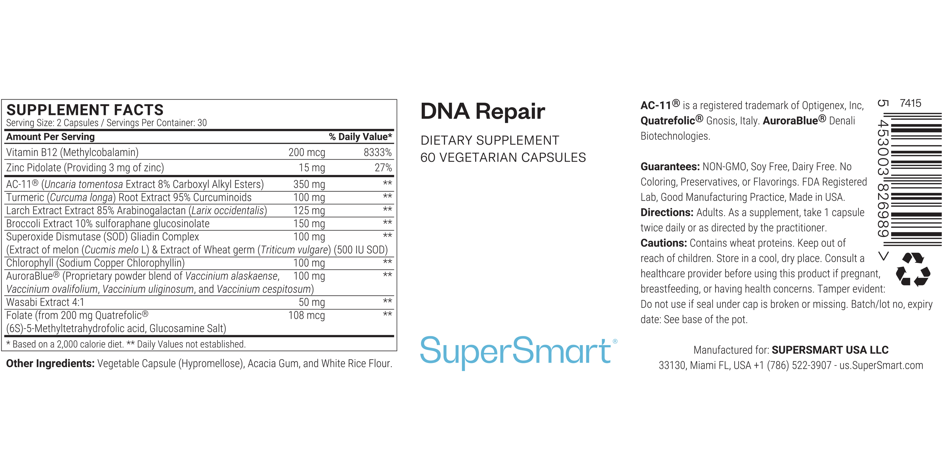 DNA Repair Supplement