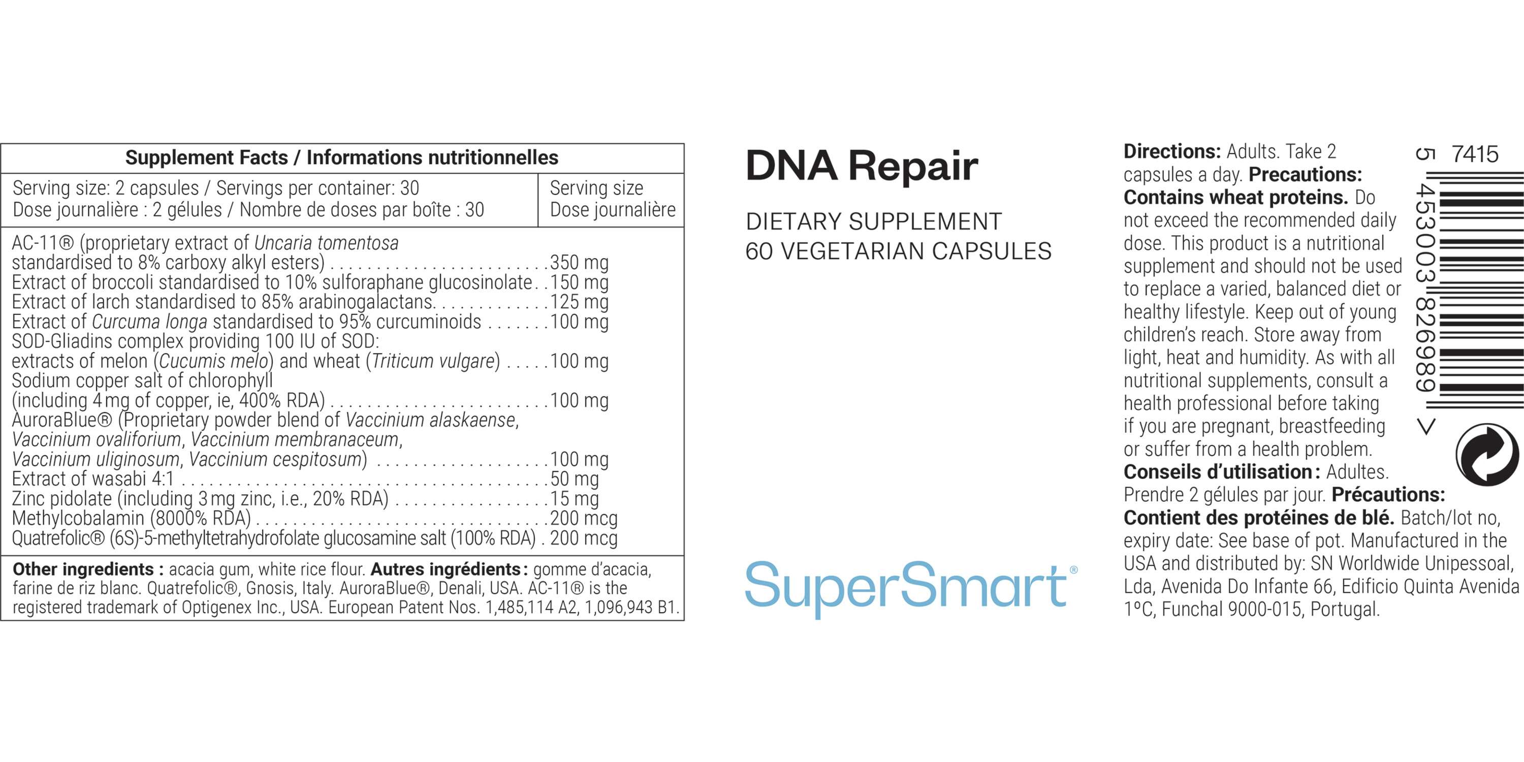DNA Repair Supplement
