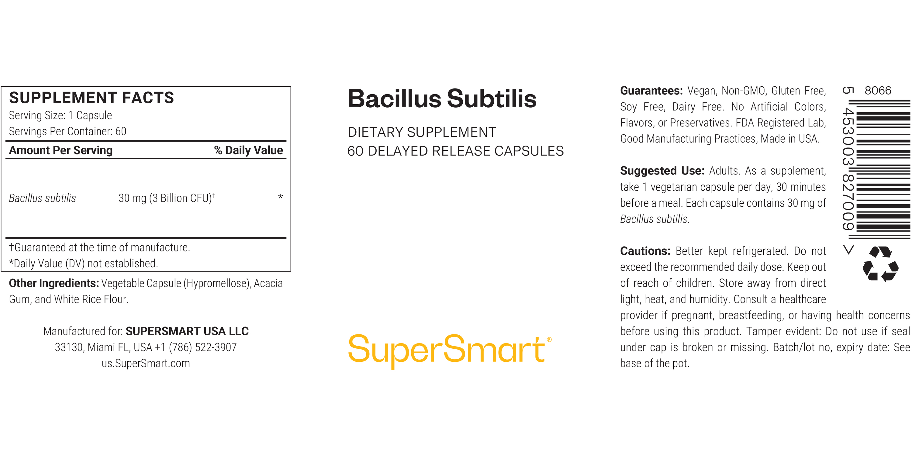 Complément Bacillus Subtilis
