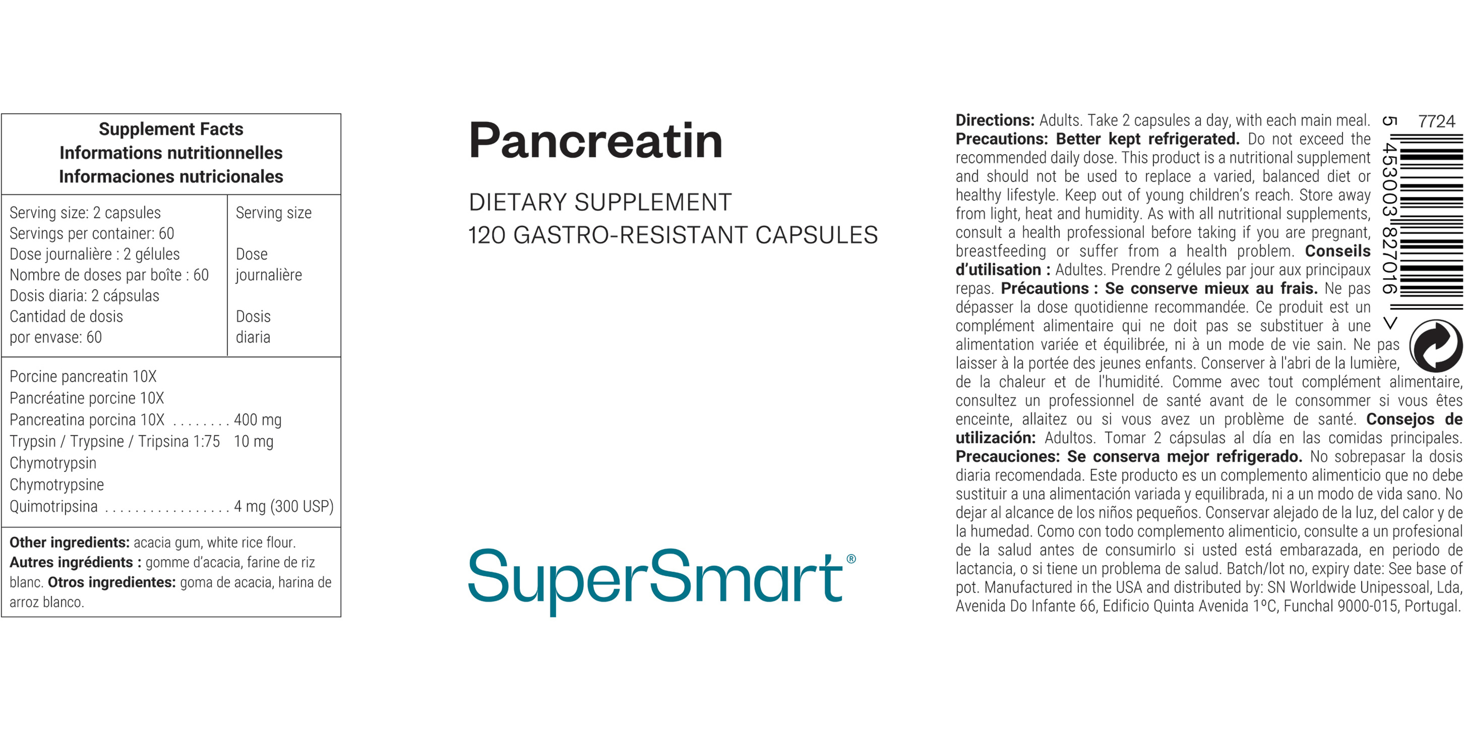 Pancreatin 10X