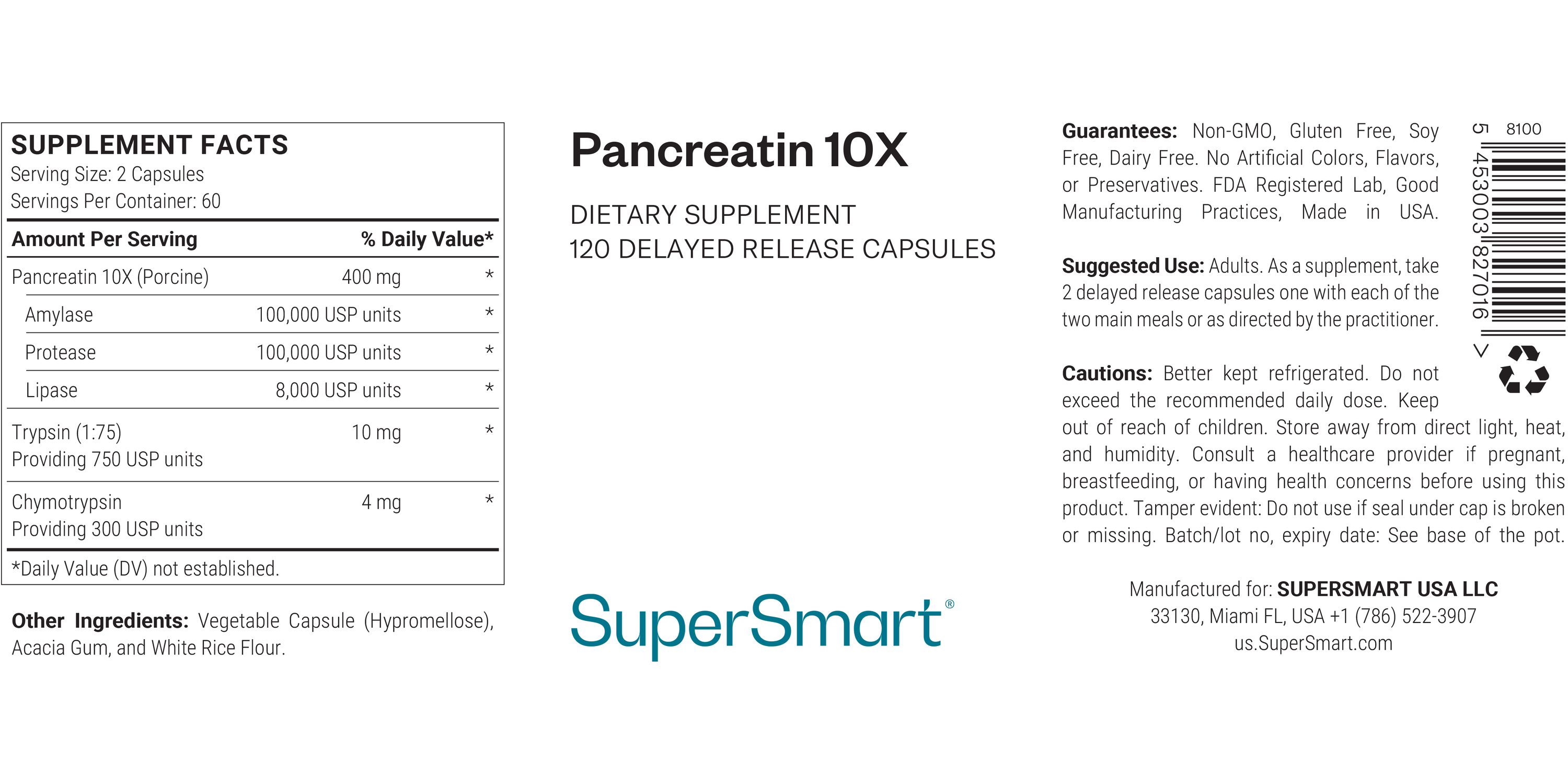 Pancreatin 10X
