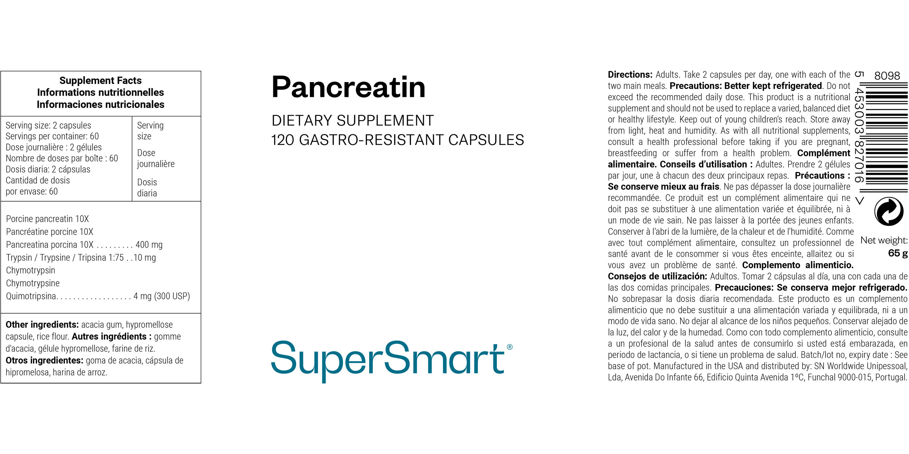 Pancreatin 10X