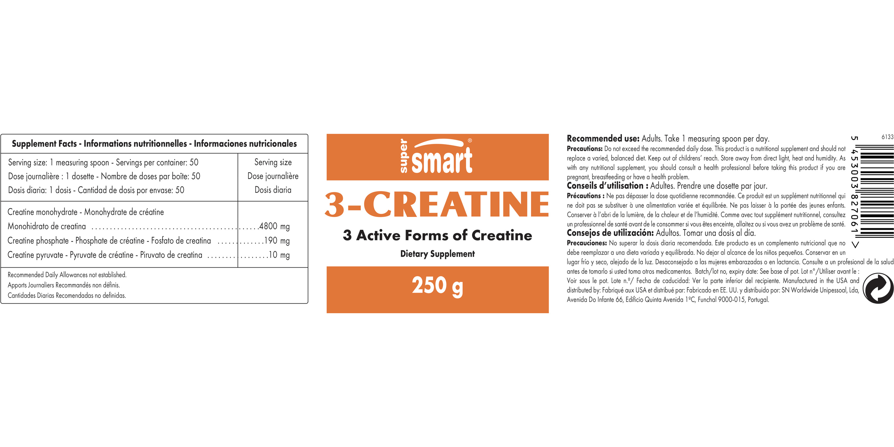 3-Creatine Supplement