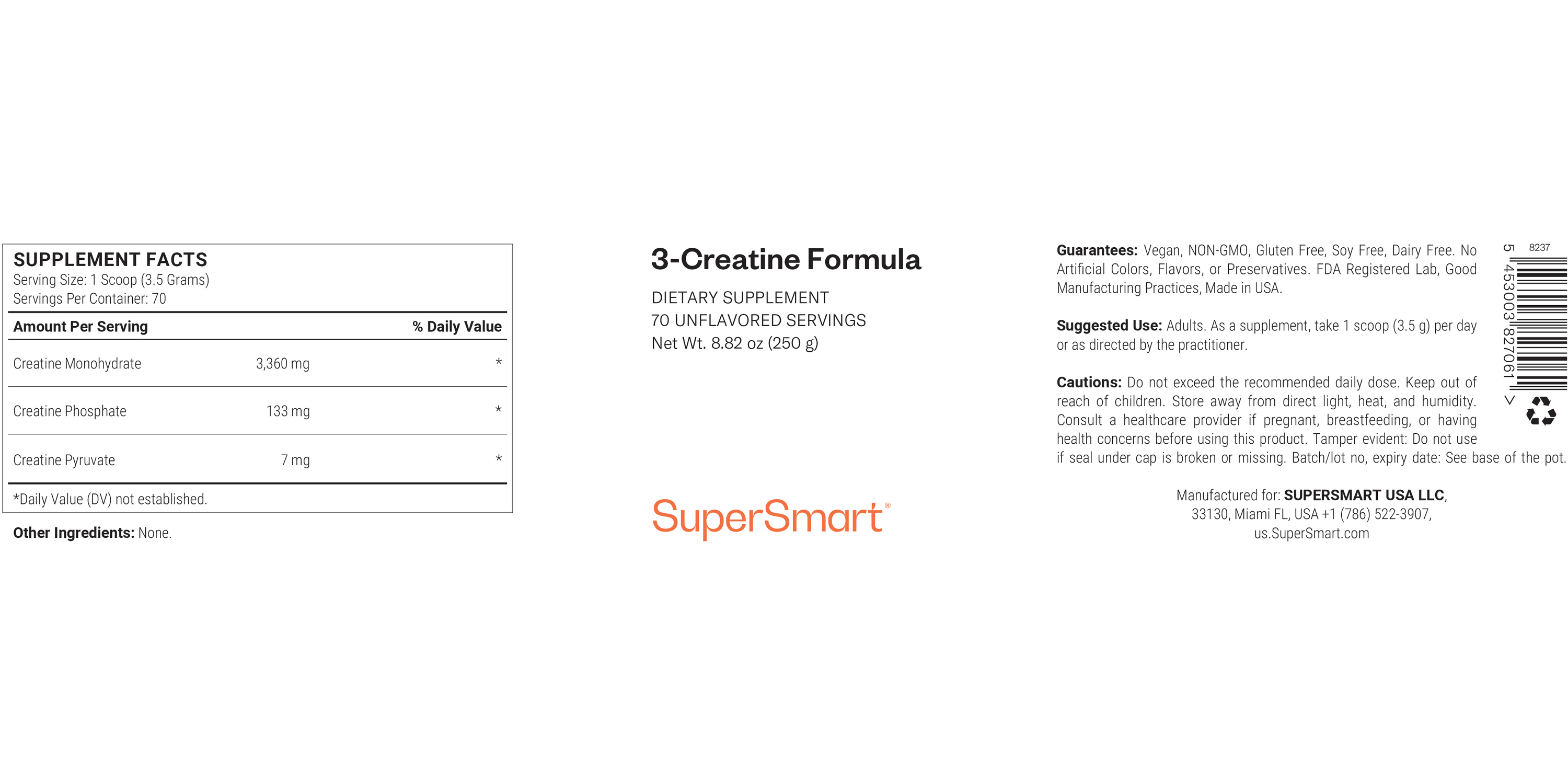 3-Creatine Supplement