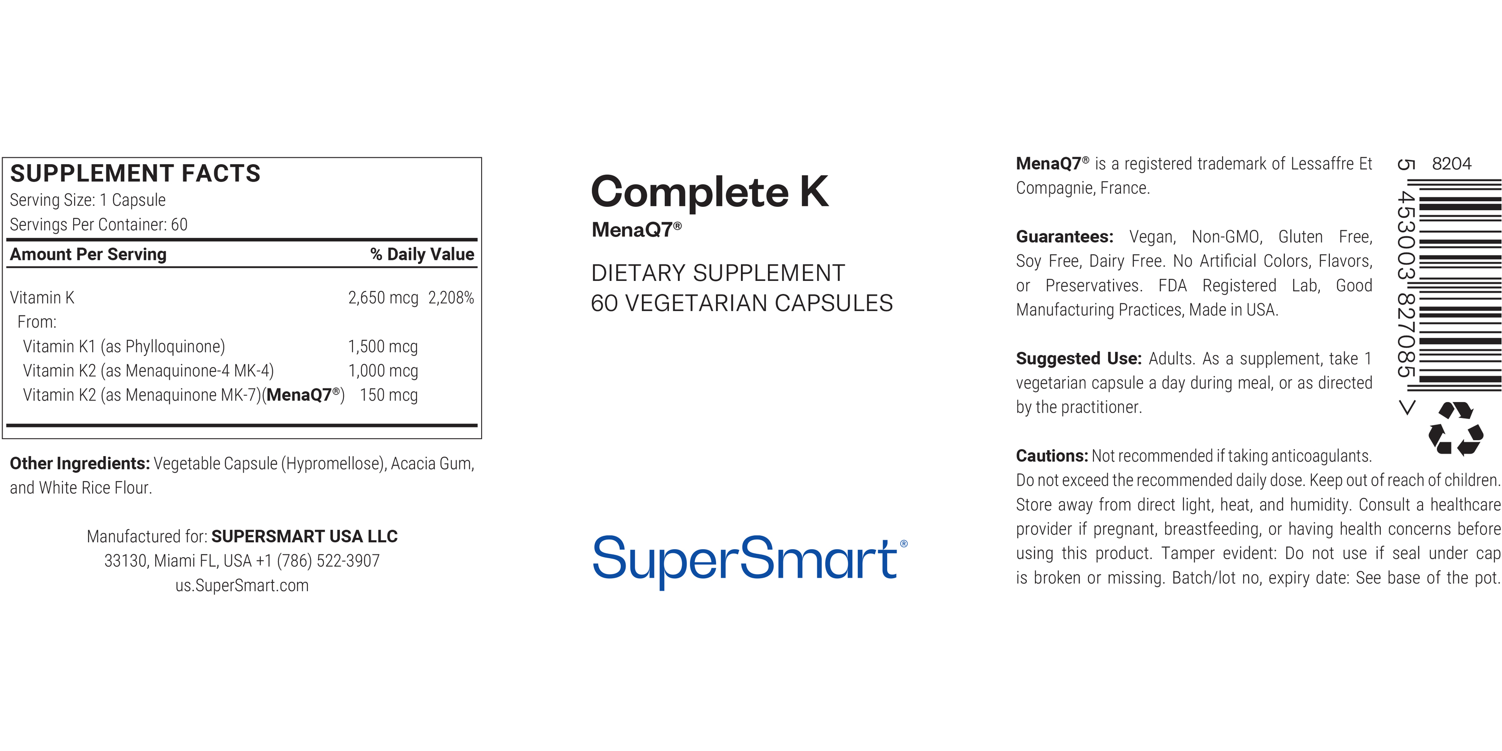 Complete K Supplement