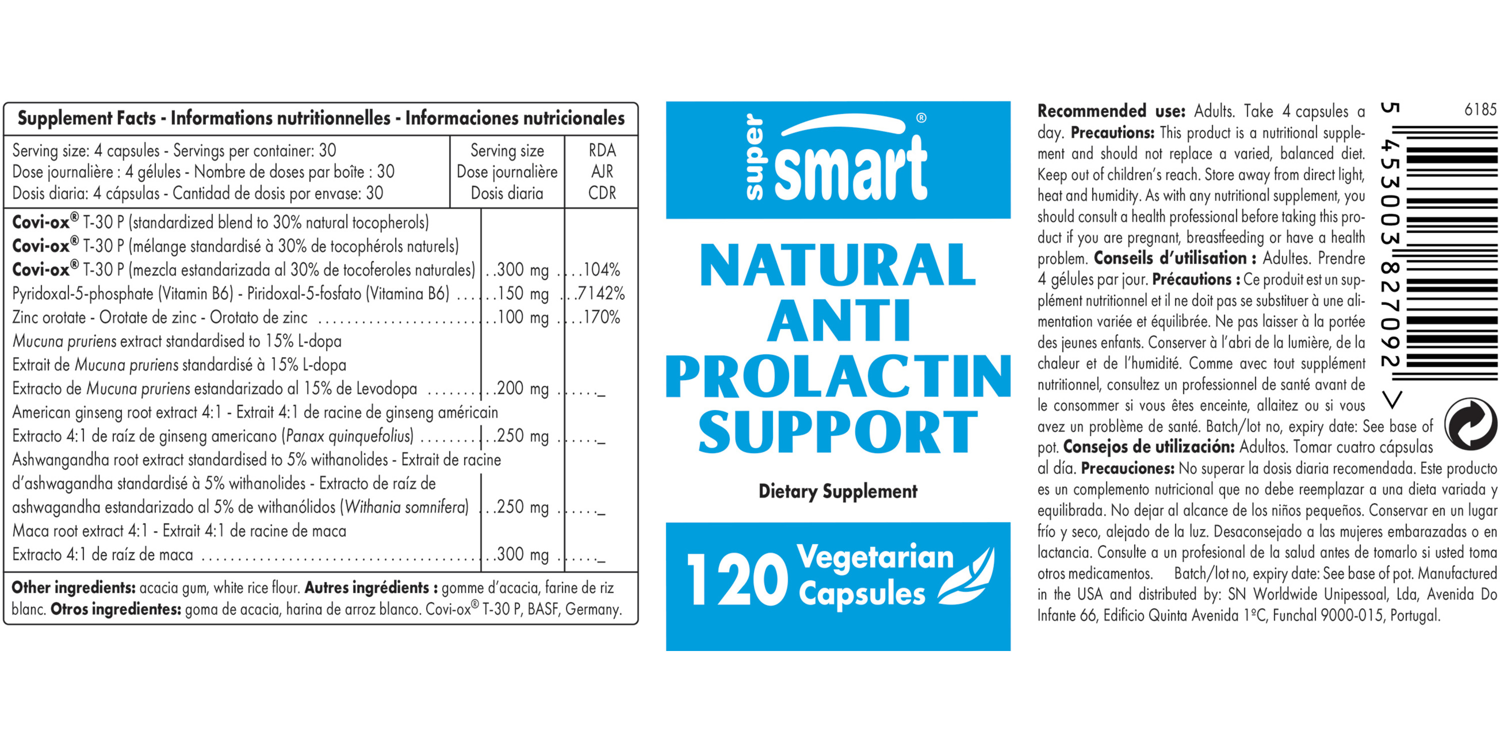 Natural Anti Prolactin Support Supplement