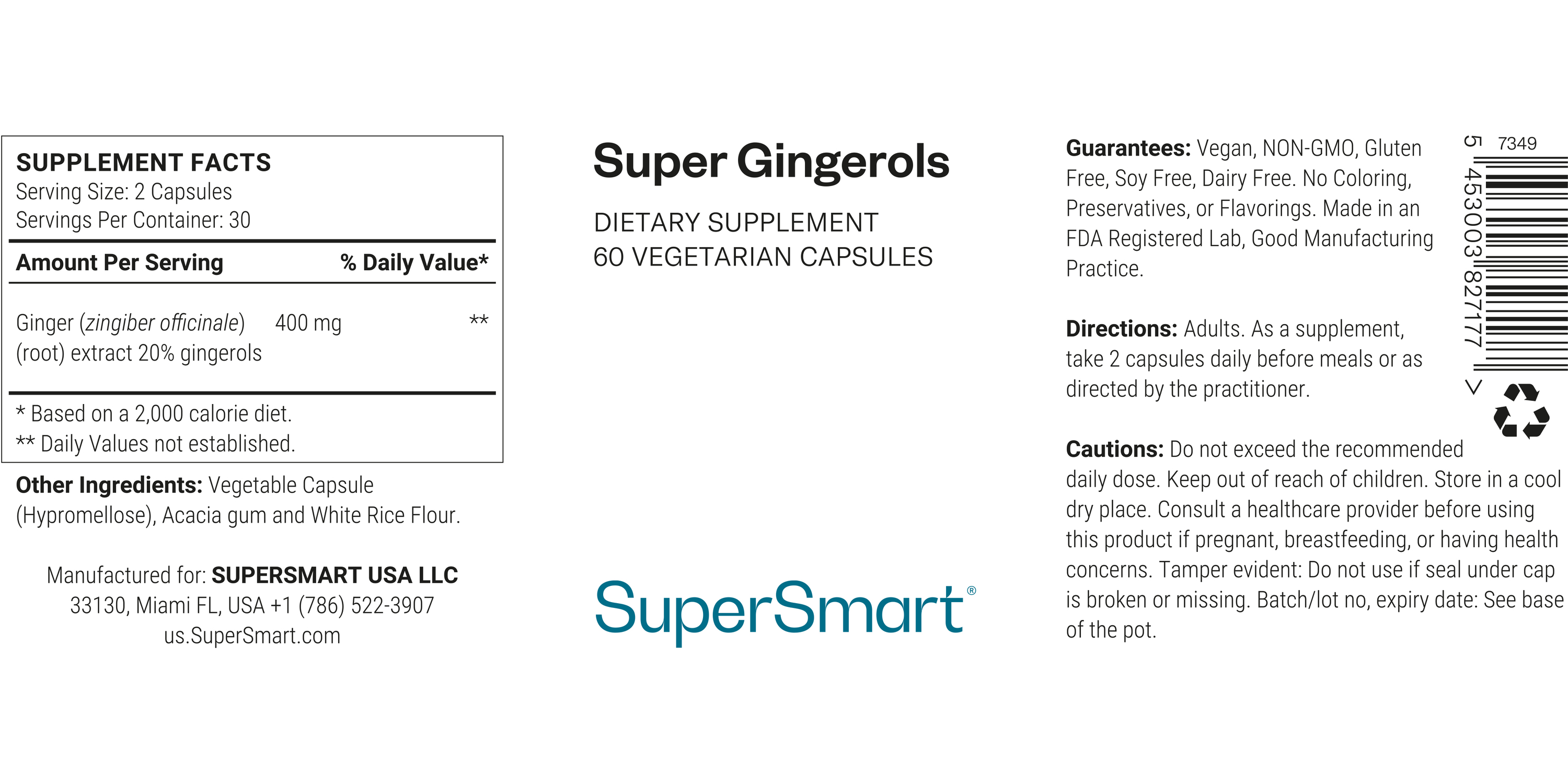 Complément Super Gingerols