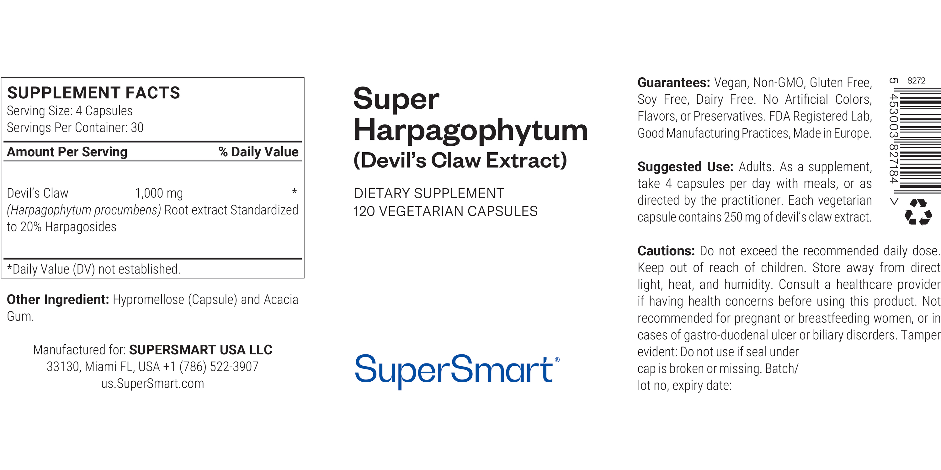 Complément Super Harpagophytum