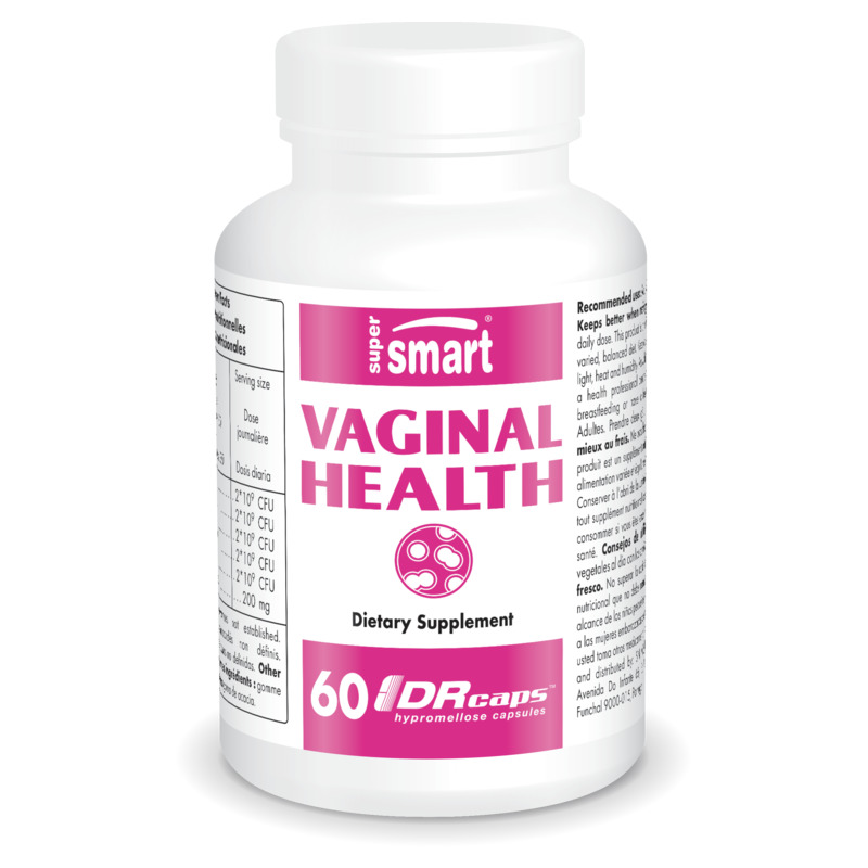 Vaginal Health , 60 Delayed Release Capsules - SuperSmart