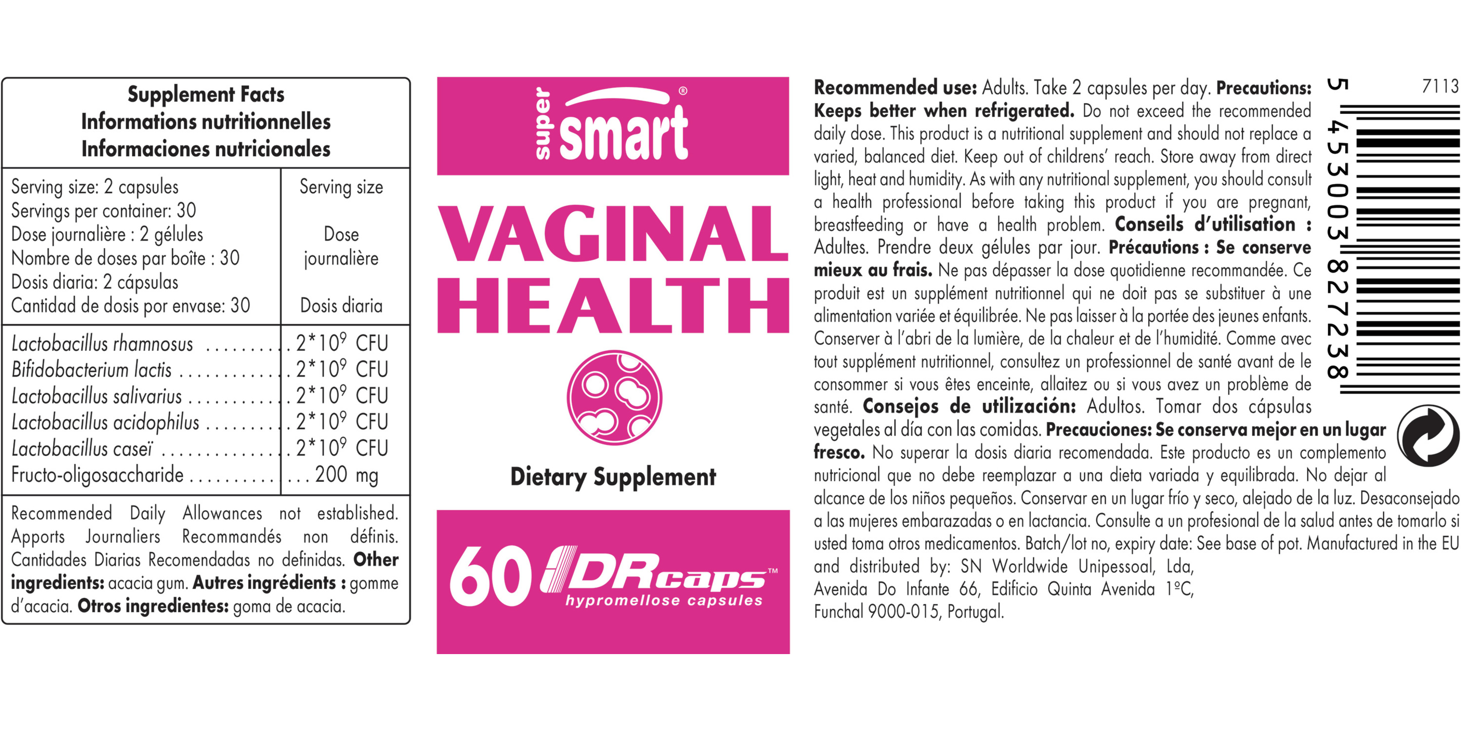 Vaginal Health Supplement