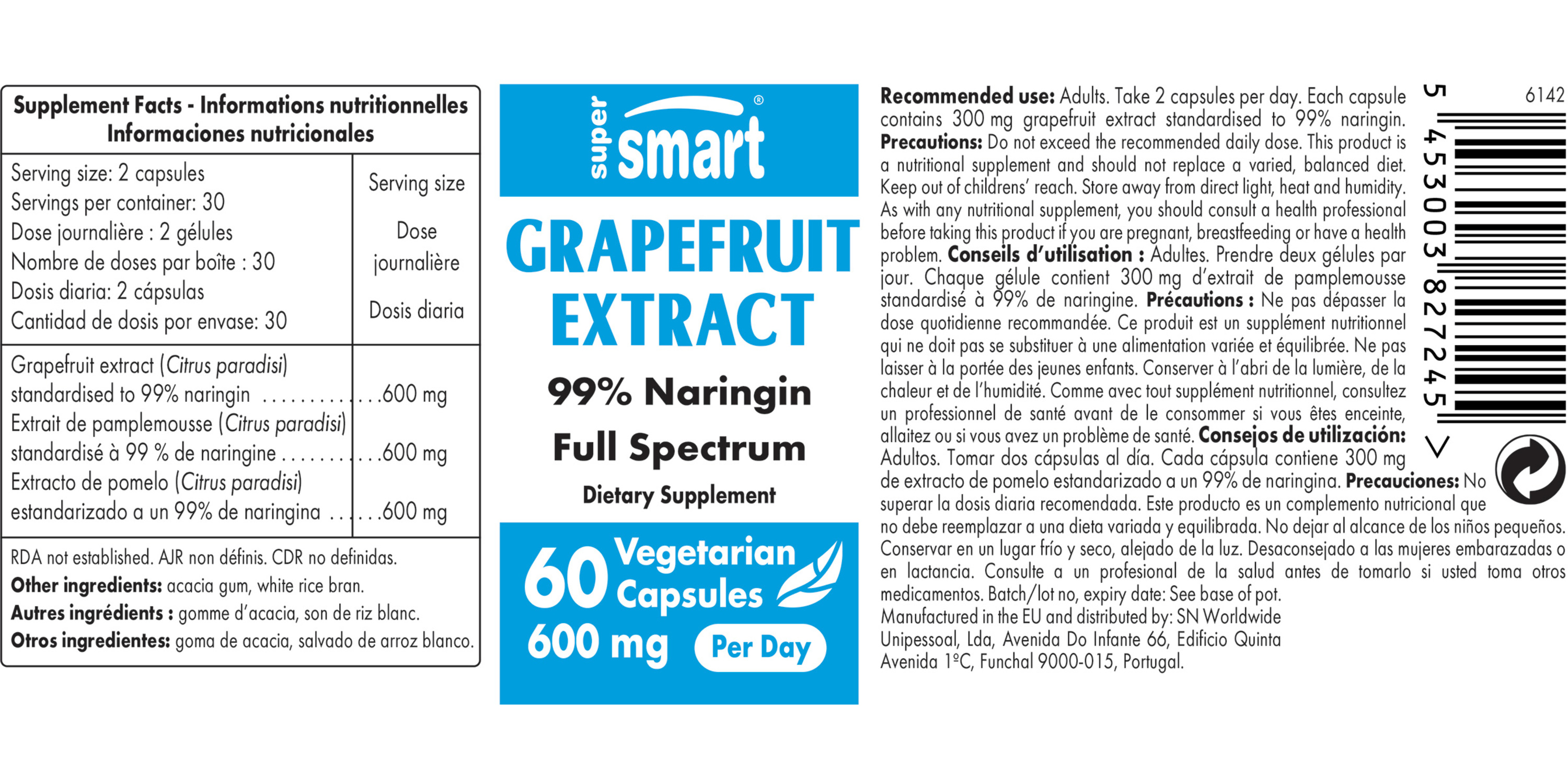 Grapefruit Extract Supplement