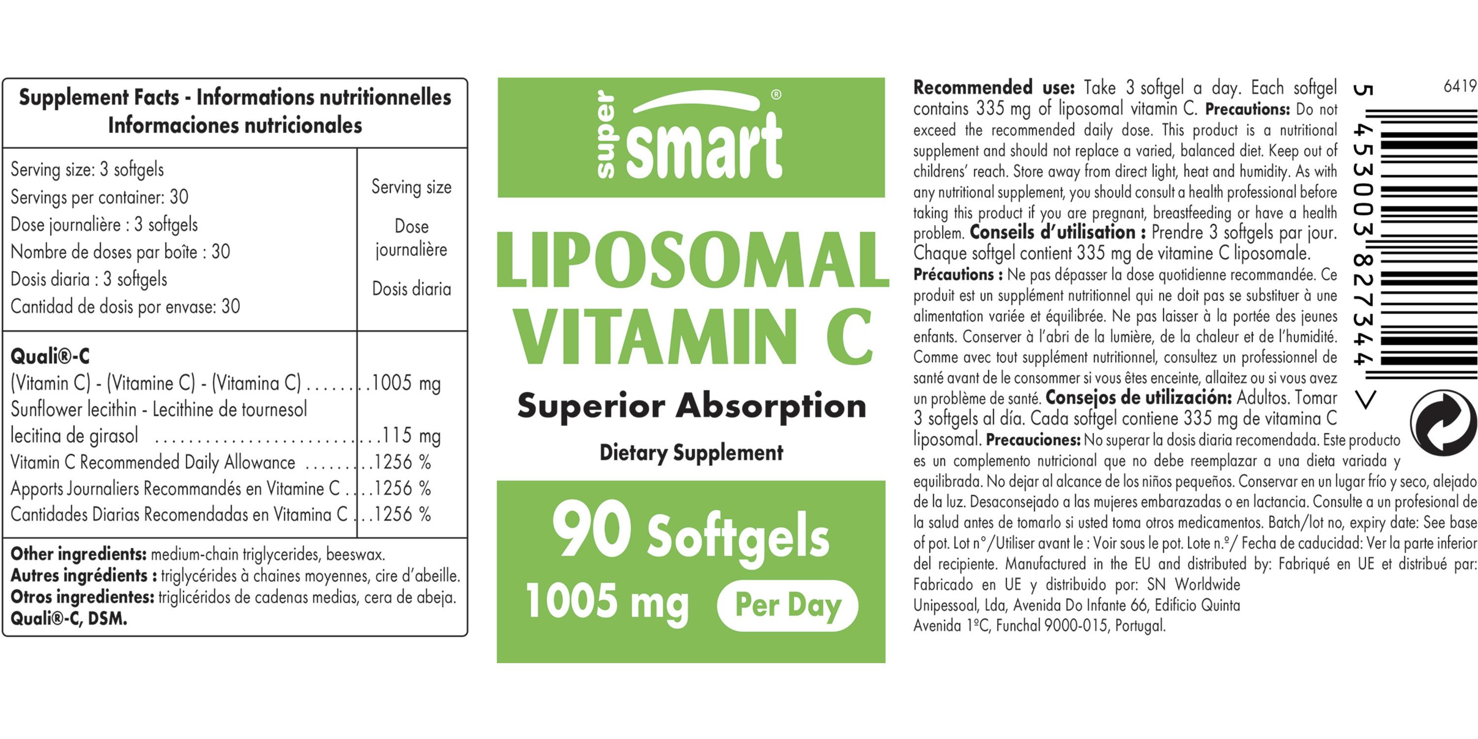 Liposomal Vitamin C Supplement