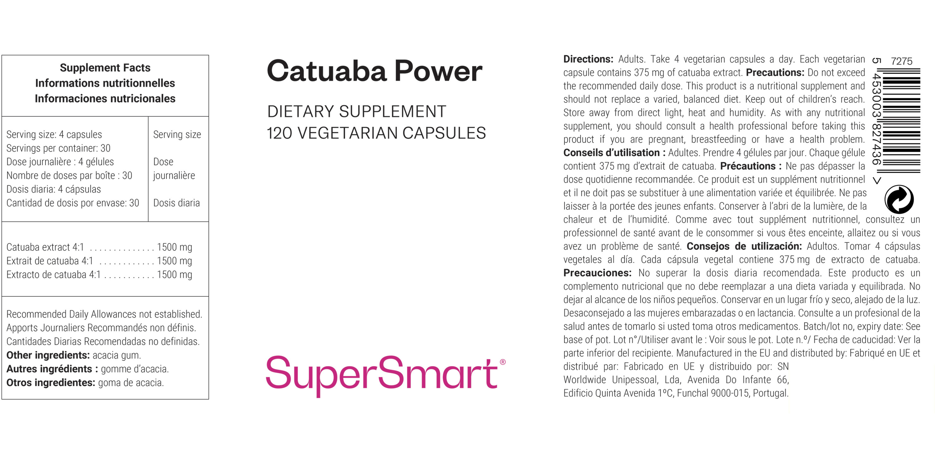 Catuaba Power Supplement