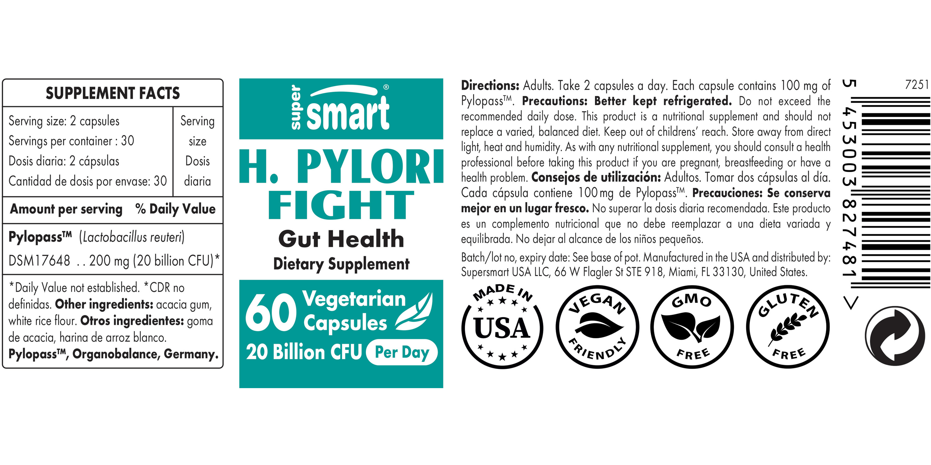 H. Pylori Fight Supplement 