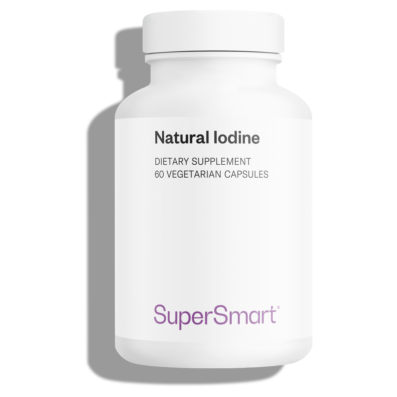 Natural Iodine , 60 Veg. Caps. - SuperSmart