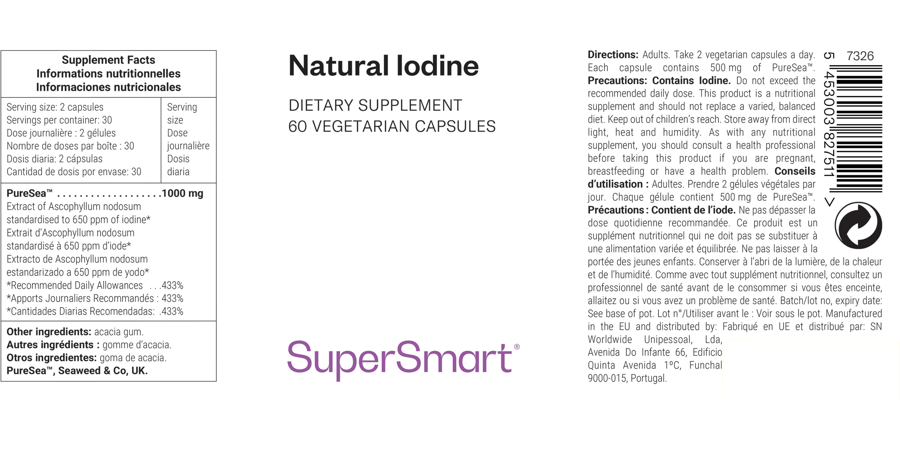 Natural Iodine Supplement