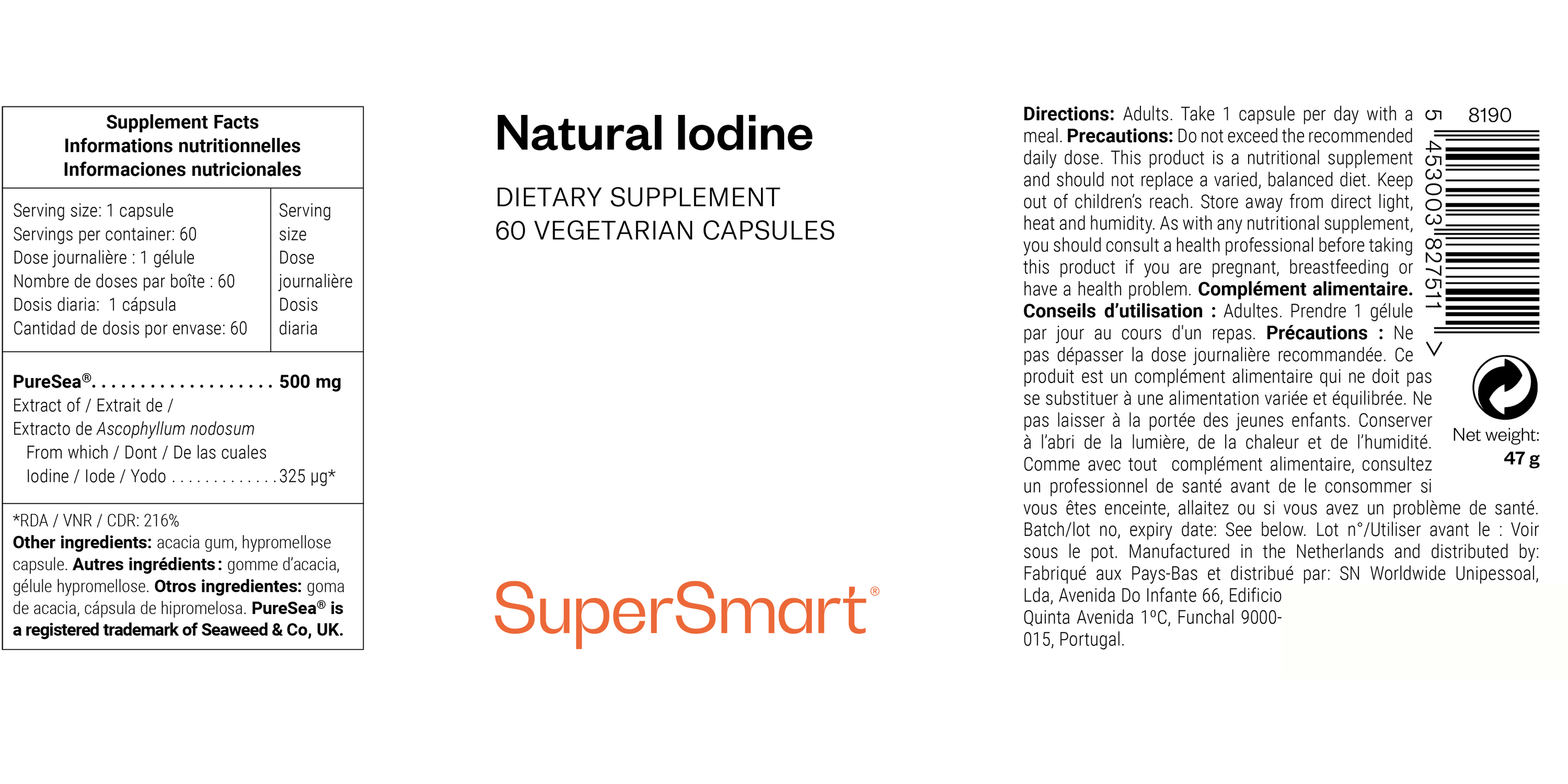 Natural Iodine Supplement