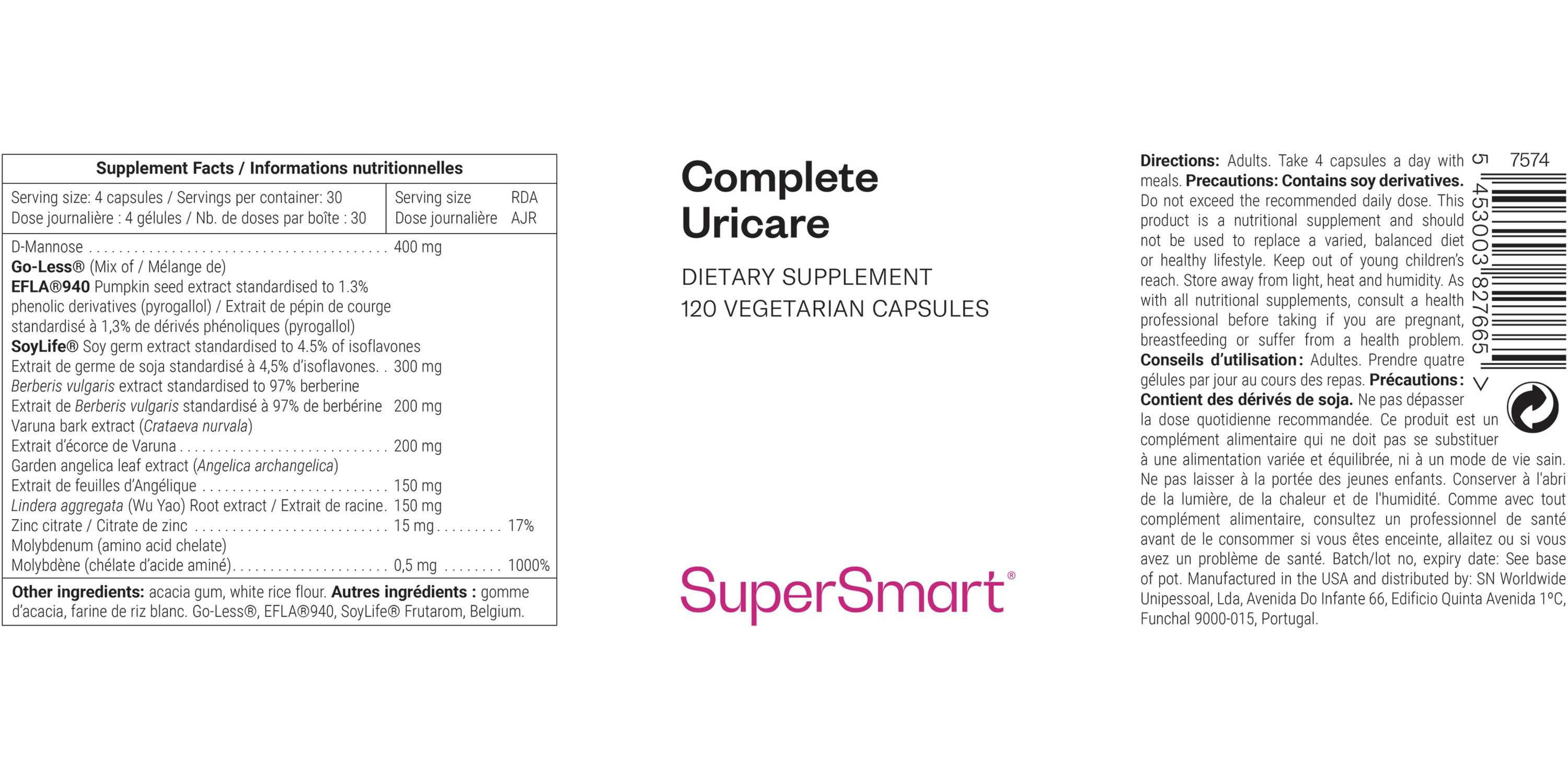Complete Uricare Supplement